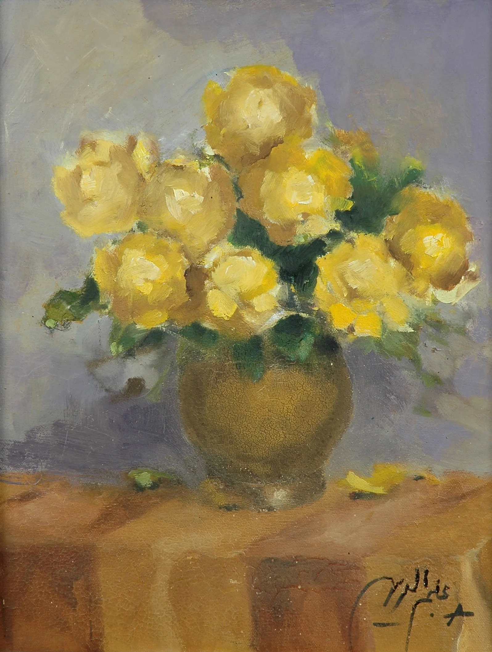 2004 - Oil on canvas - 48x60 cm - Painted with left hand