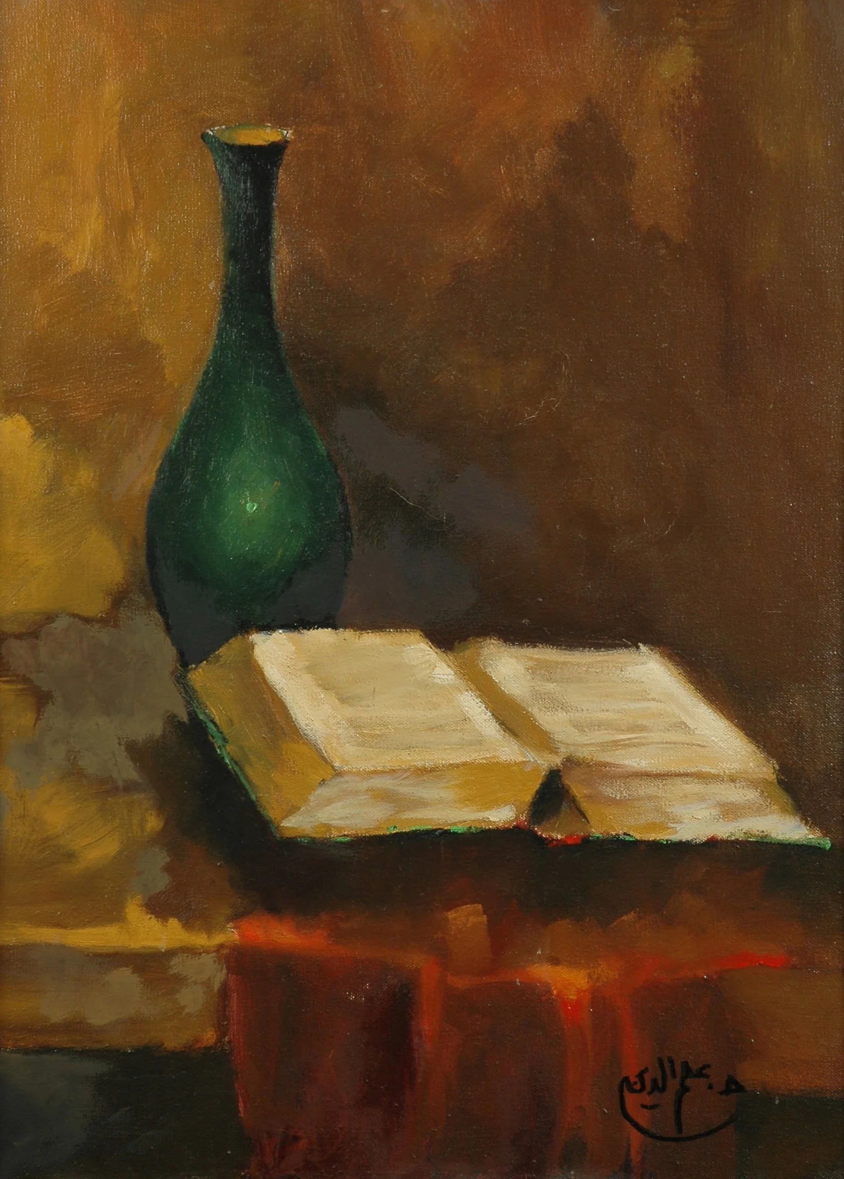 2003 - Oil on canvas - 44x58 cm - Painted with left hand