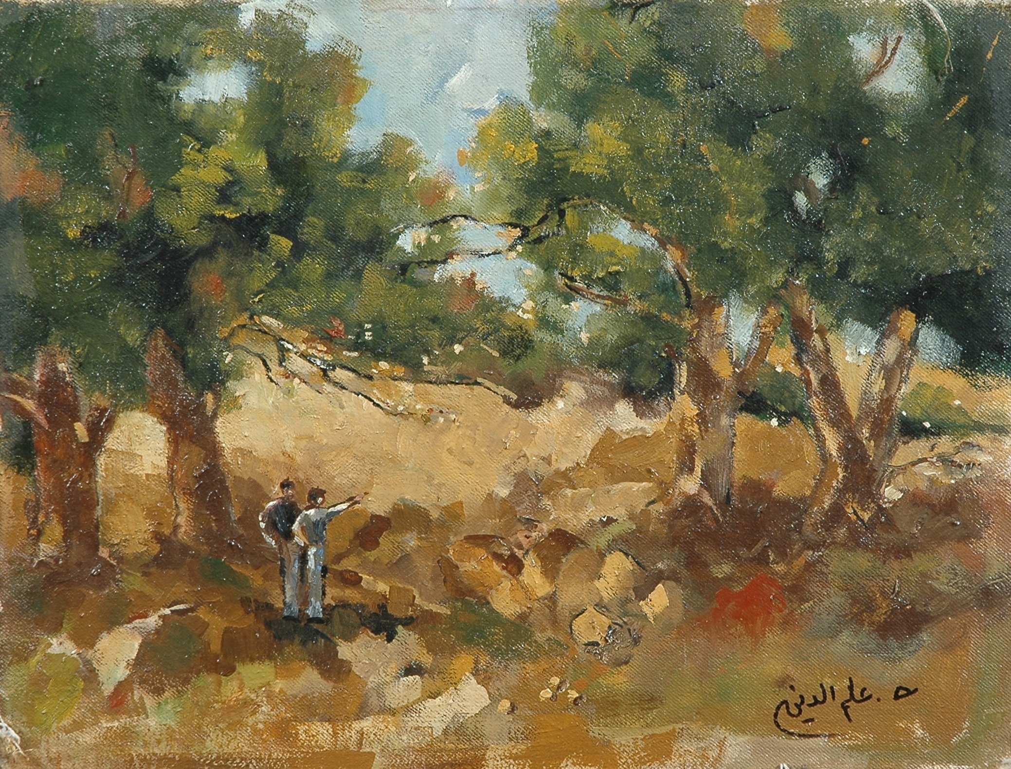 2006 - Oil on canvas - 40x30 cm - Painted with left hand