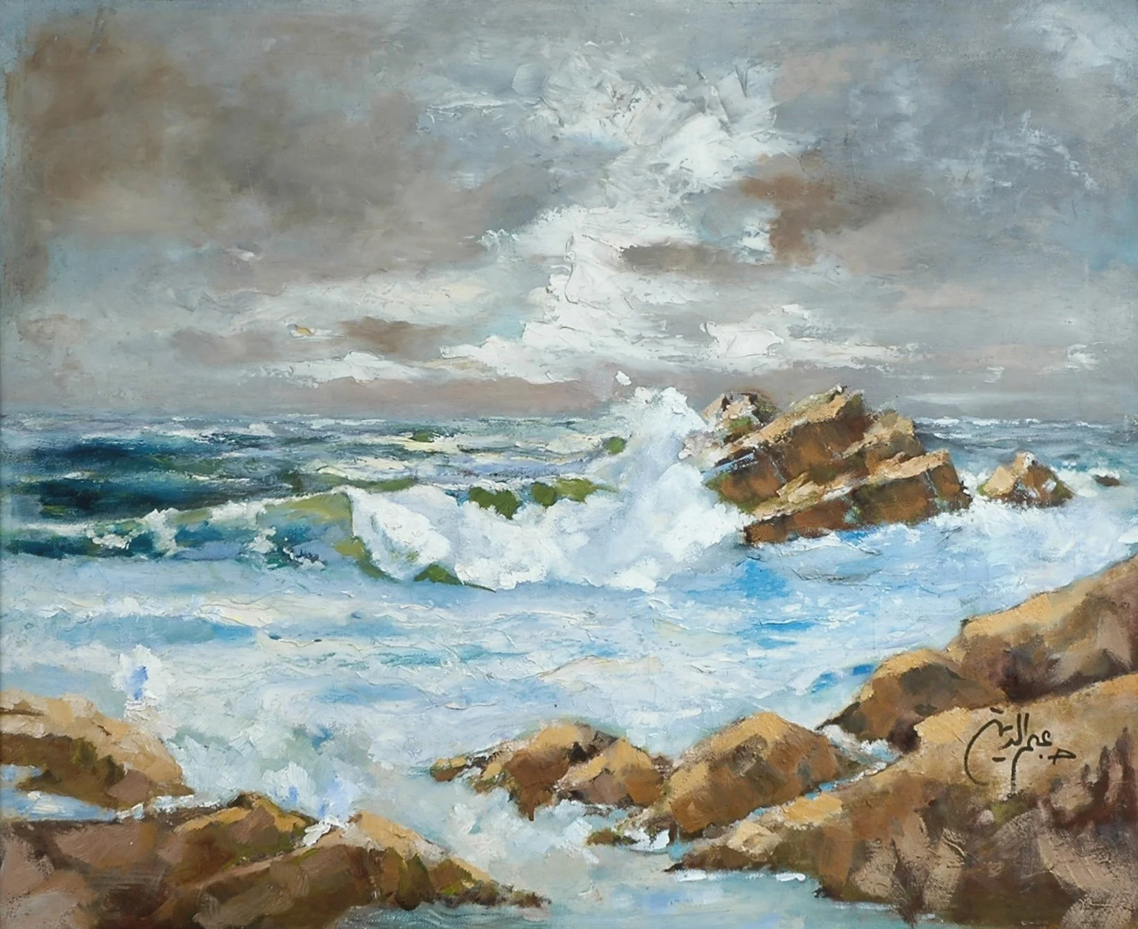 1993 - Oil on canvas - 69x56cm 