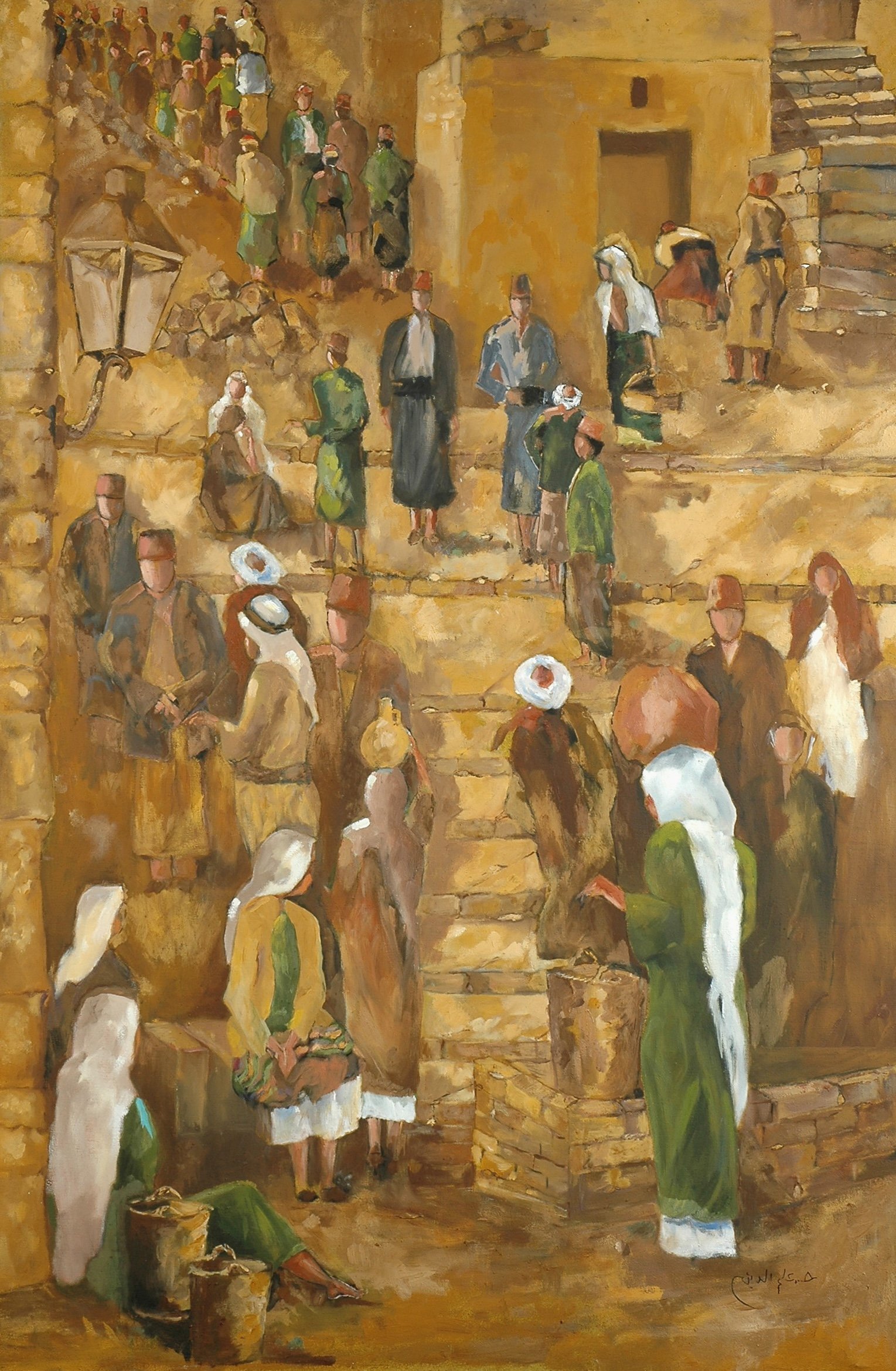 2005 - Oil on canvas - 100x150 cm - Painted with left hand