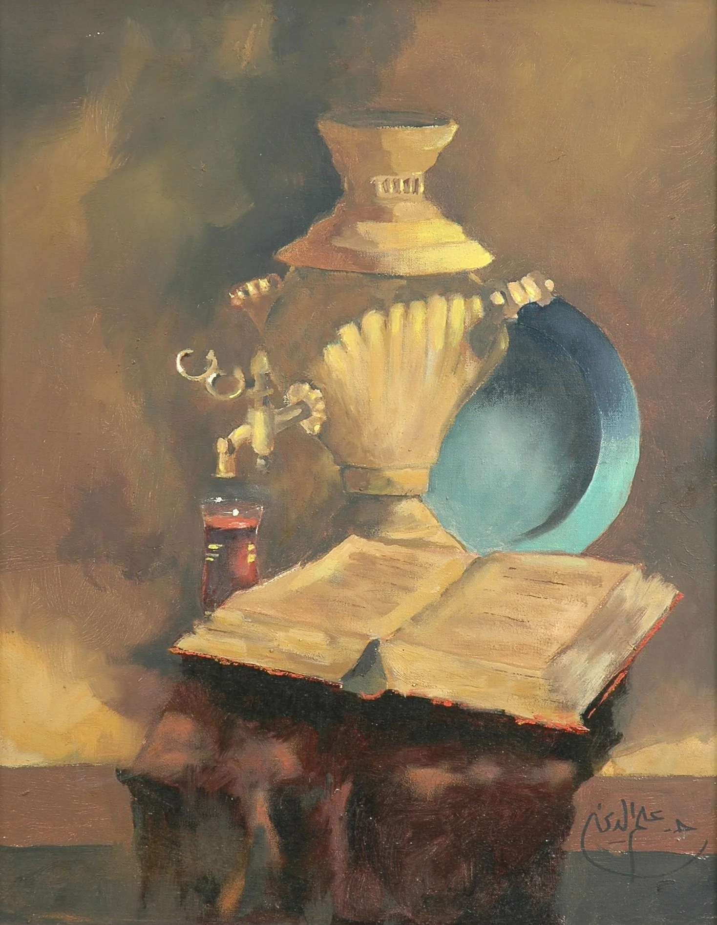 2003 - Oil on canvas - 54x66 cm - Painted with left hand