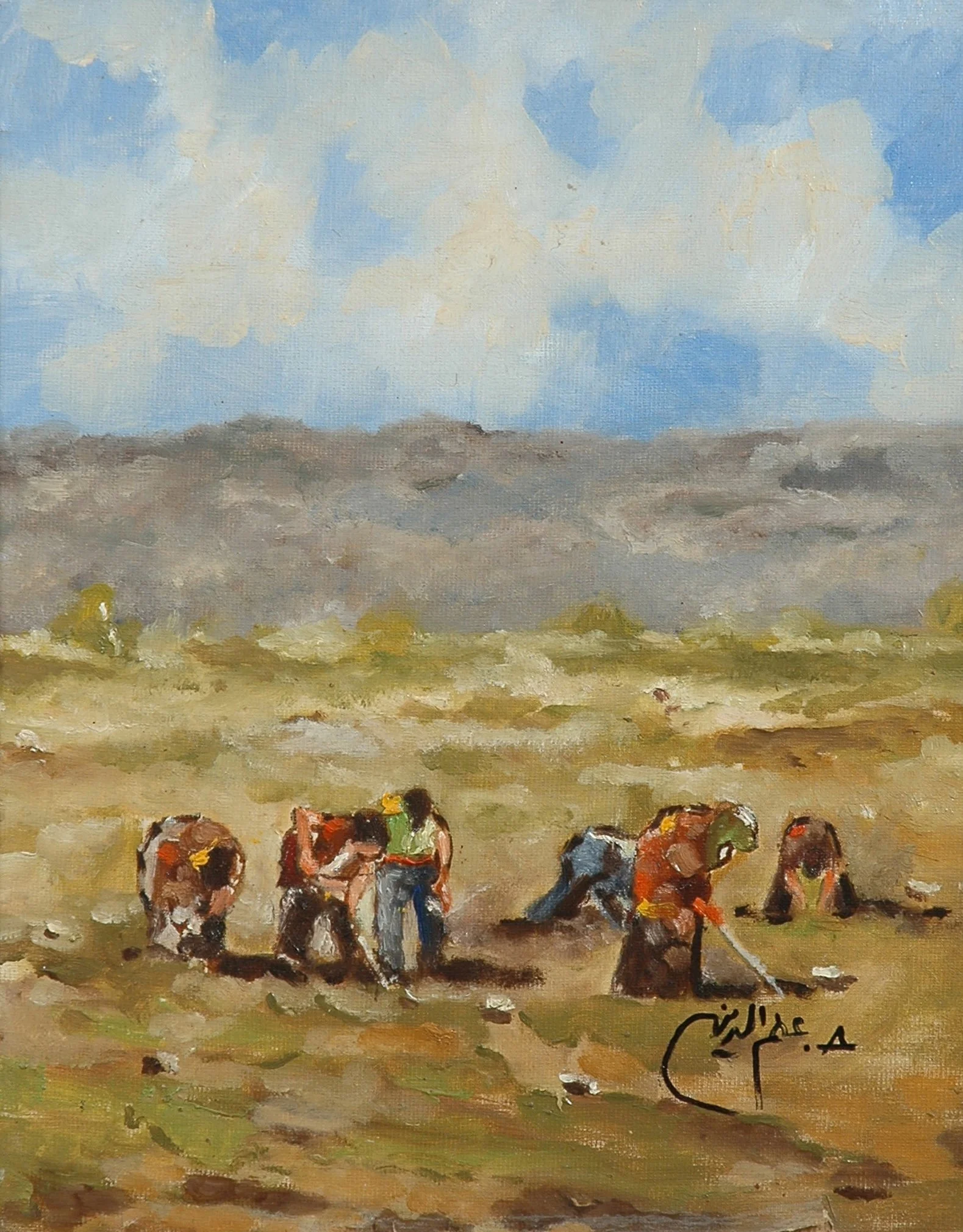 1995 - Oil on canvas - 40x32 cm