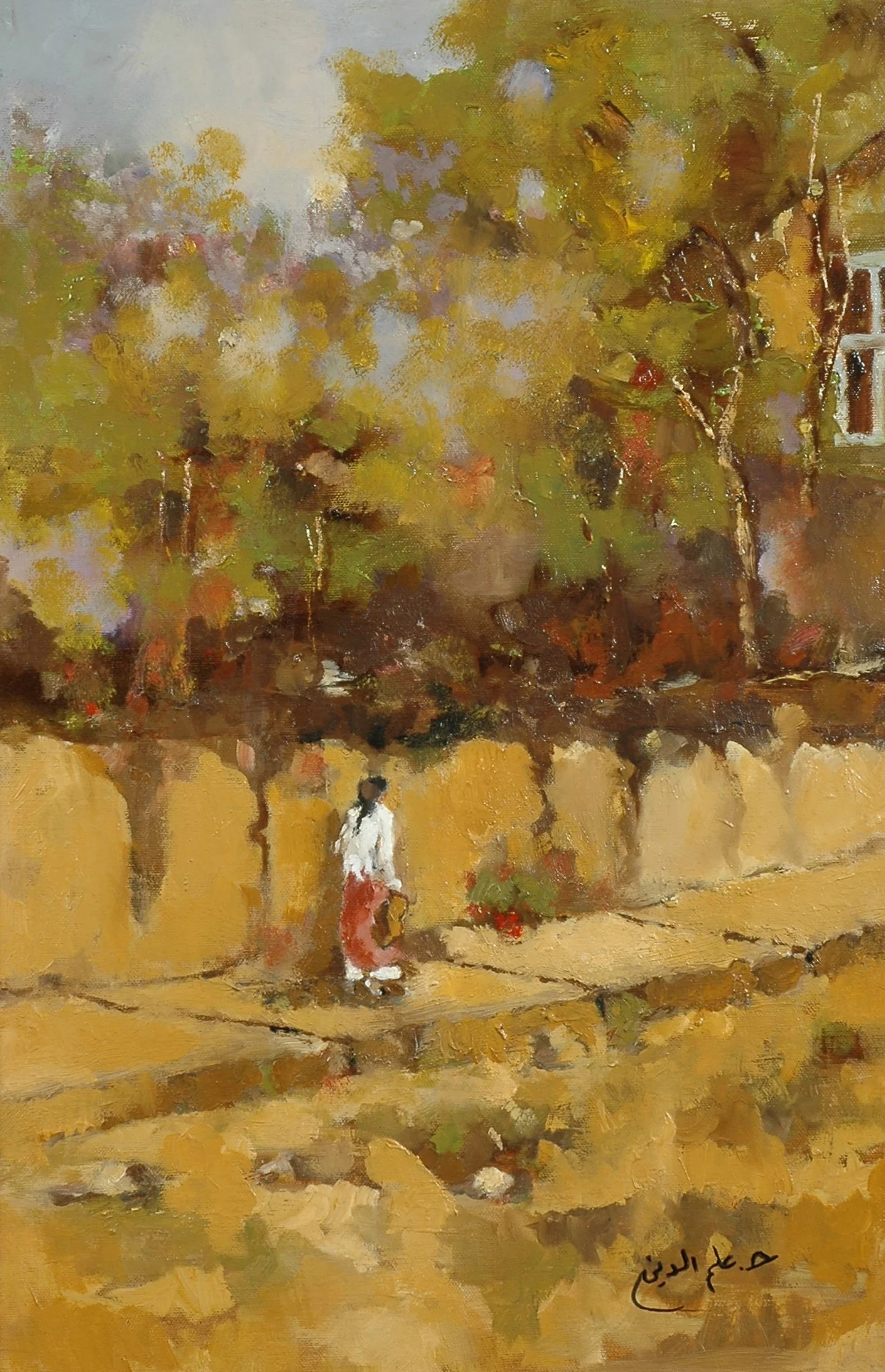 2005 - Oil on canvas - 40x60 cm - Painted with left hand