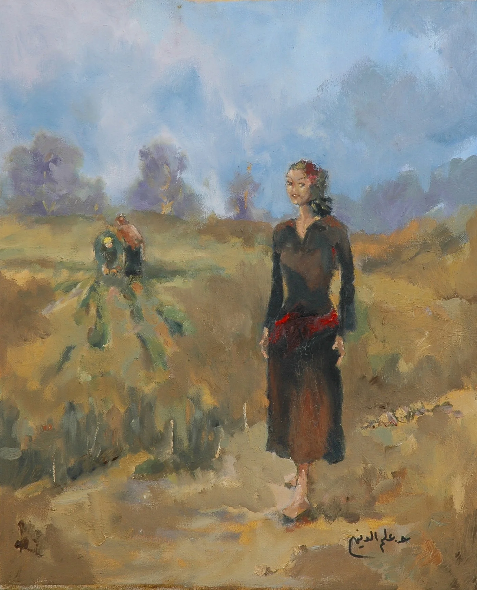 2006 - Oil on canvas - 48x57 cm - Painted with left hand
