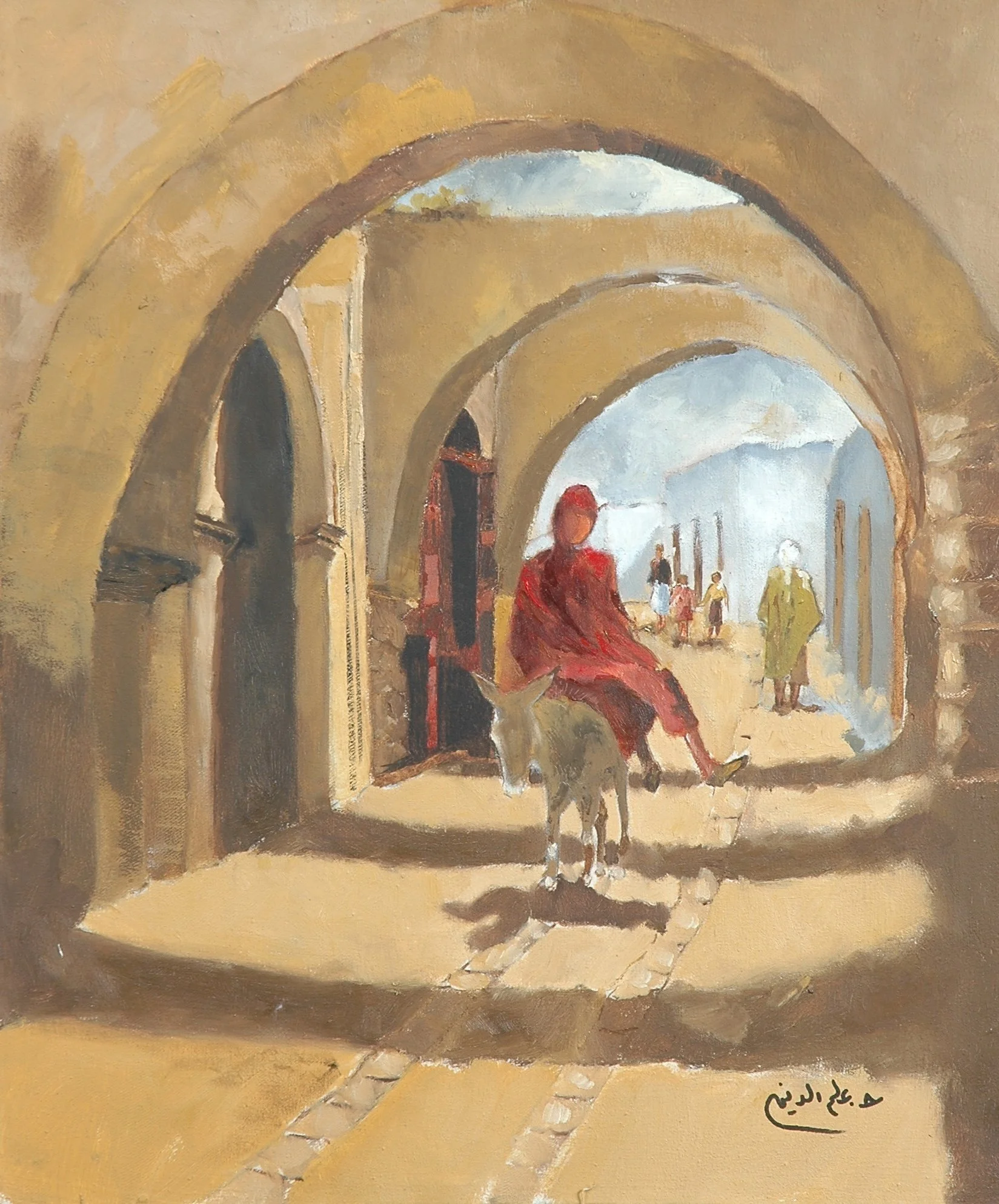 2006 - Oil on canvas - 57x48 cm - Painted with left hand