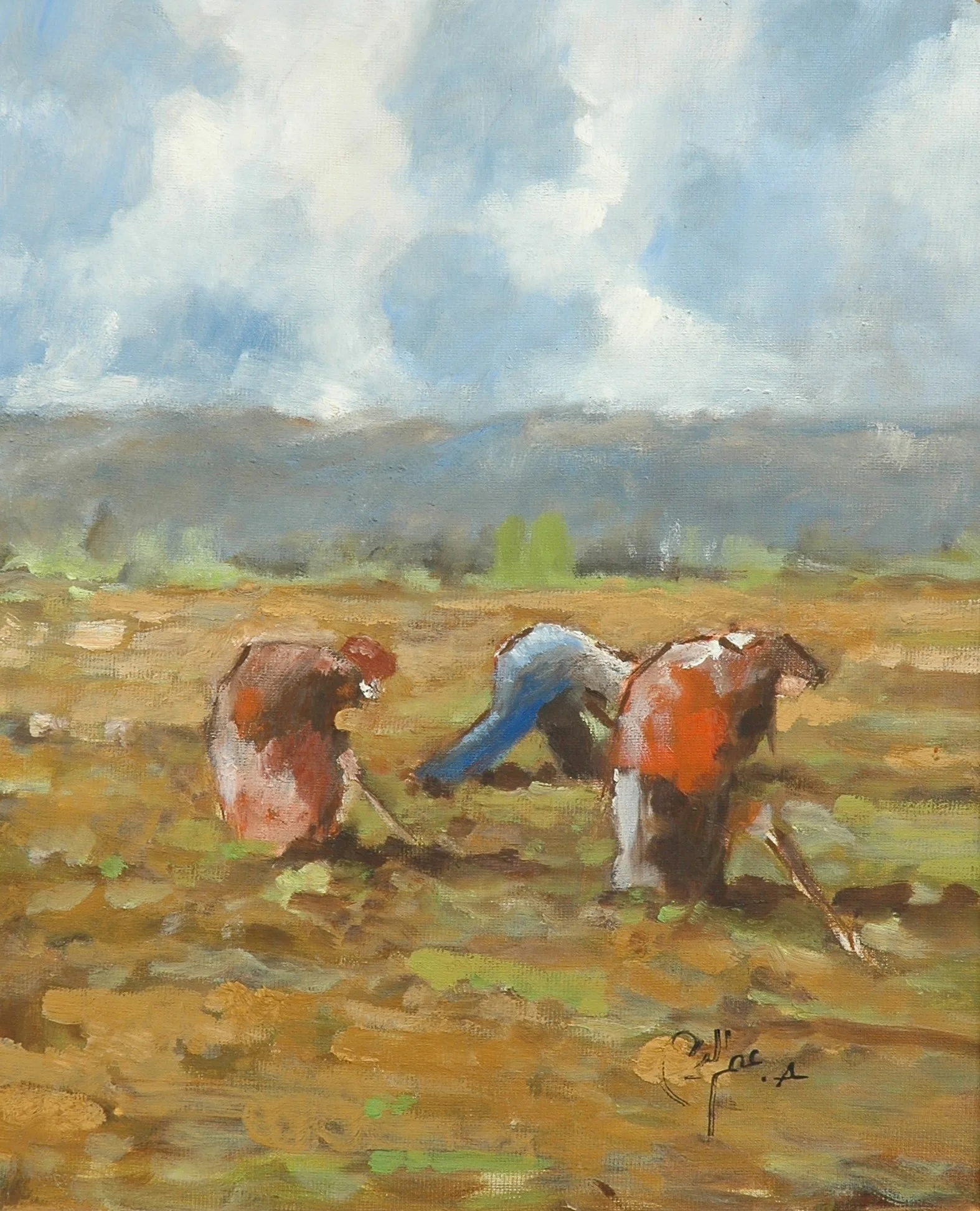 1995 - Oil on canvas - 42x35 cm