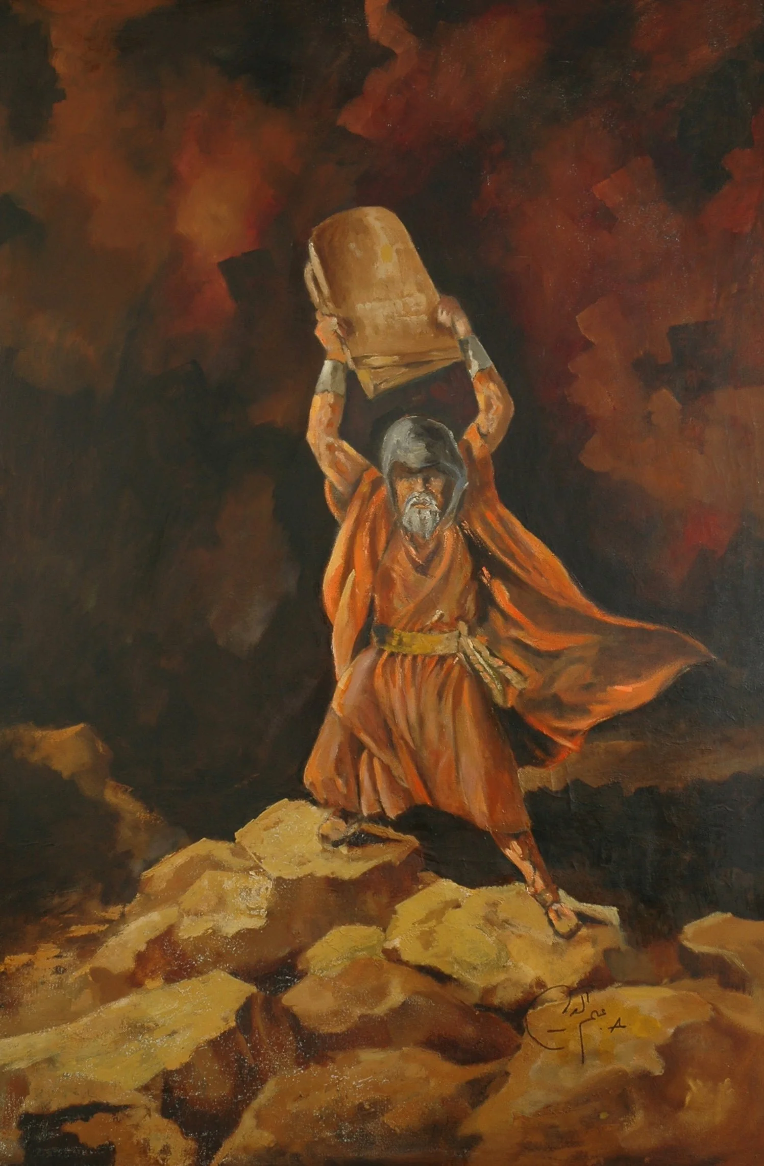 1993 - Oil on canvas - 146x100 cm