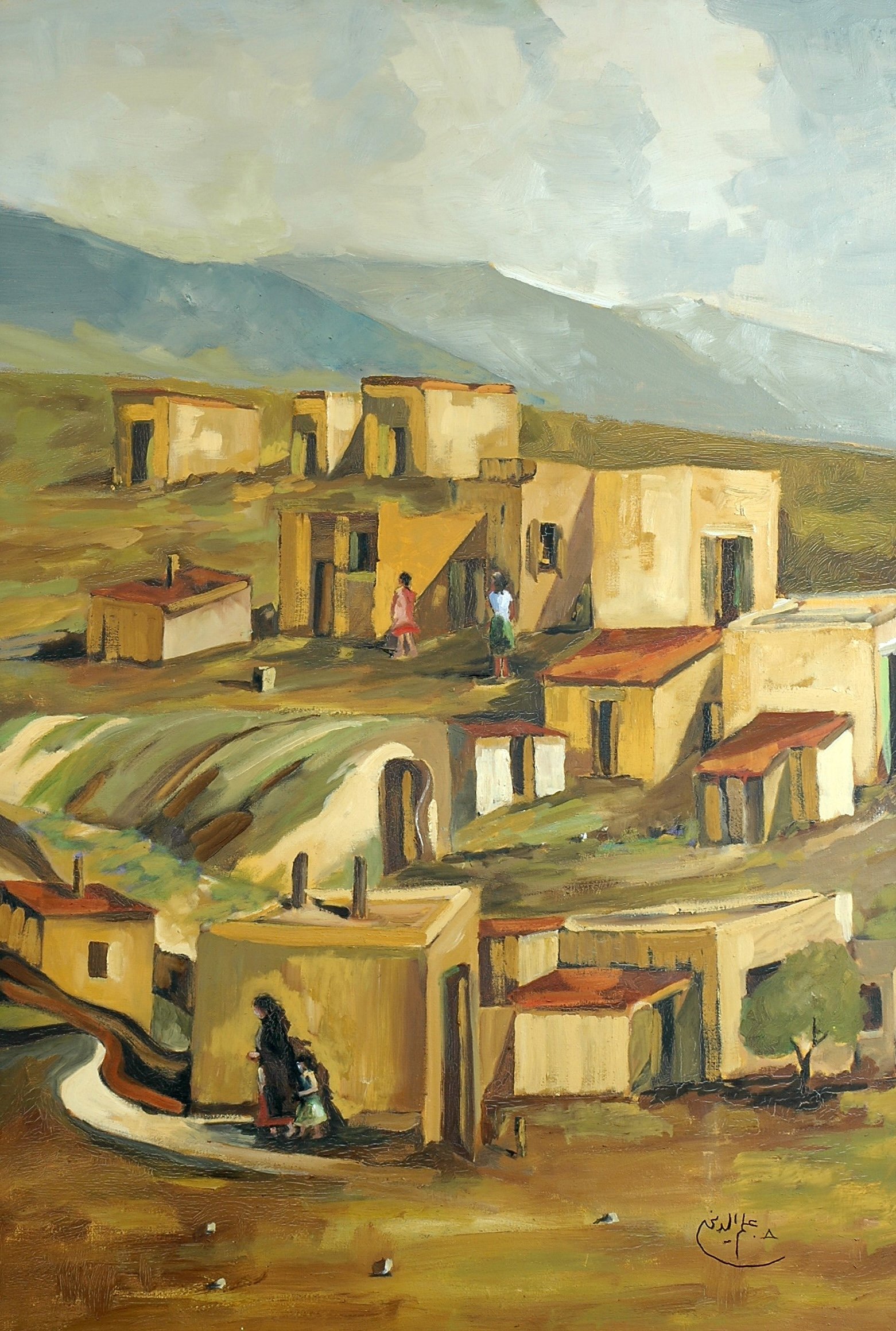 2005 - Oil on canvas - 138x96 cm - Painted with left hand