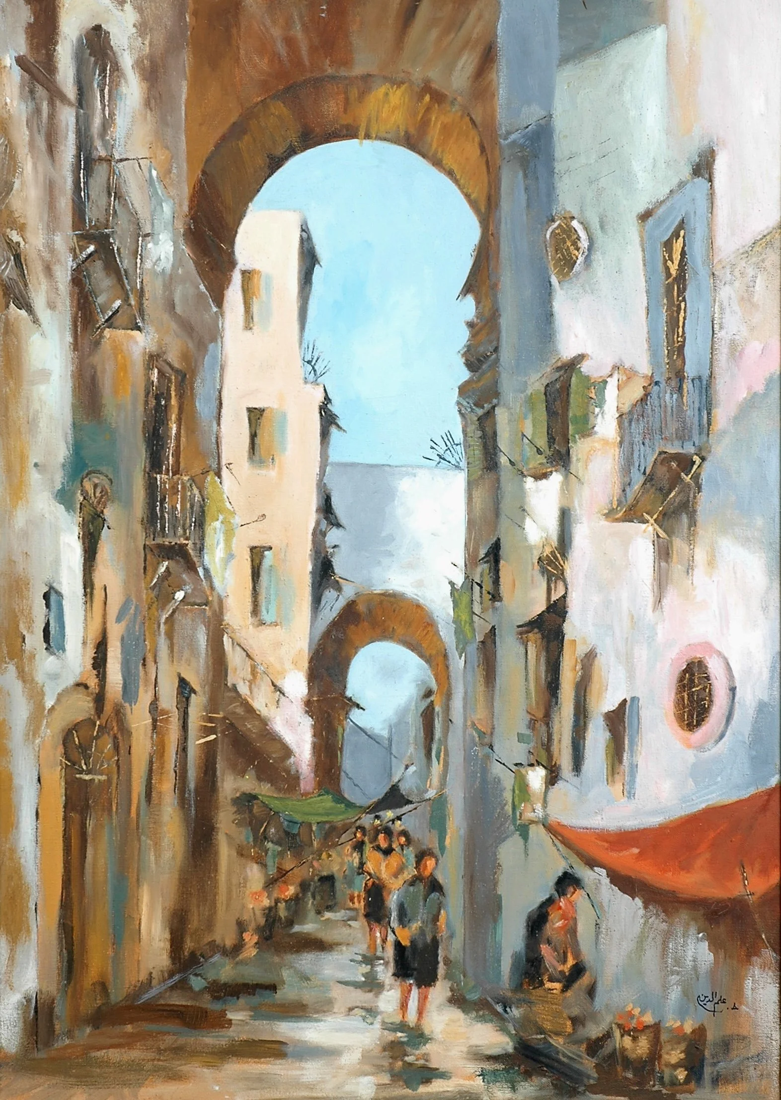 2006 - Oil on canvas - 111x78 cm - Painted with left hand