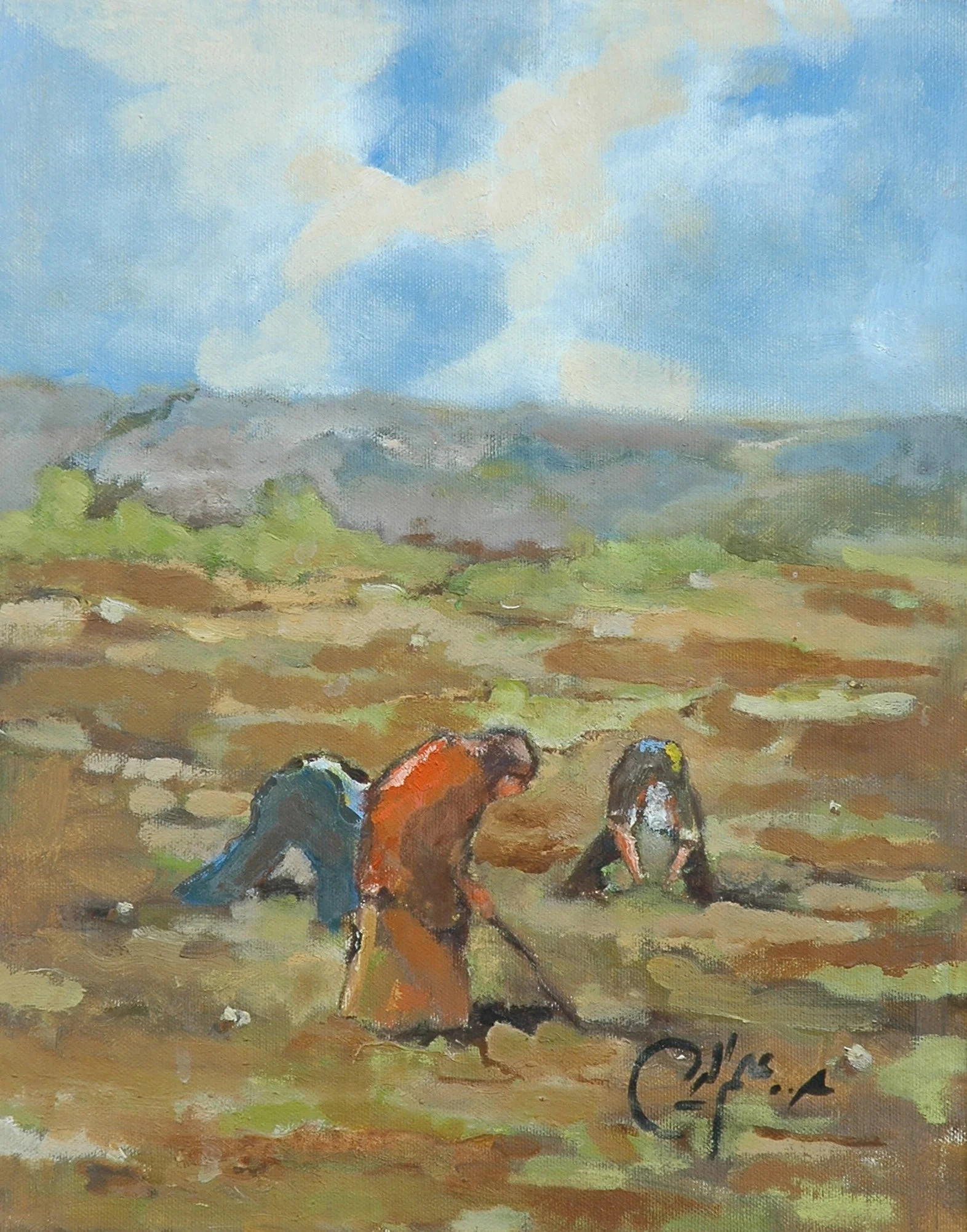 1995 - Oil on canvas - 40x32 cm