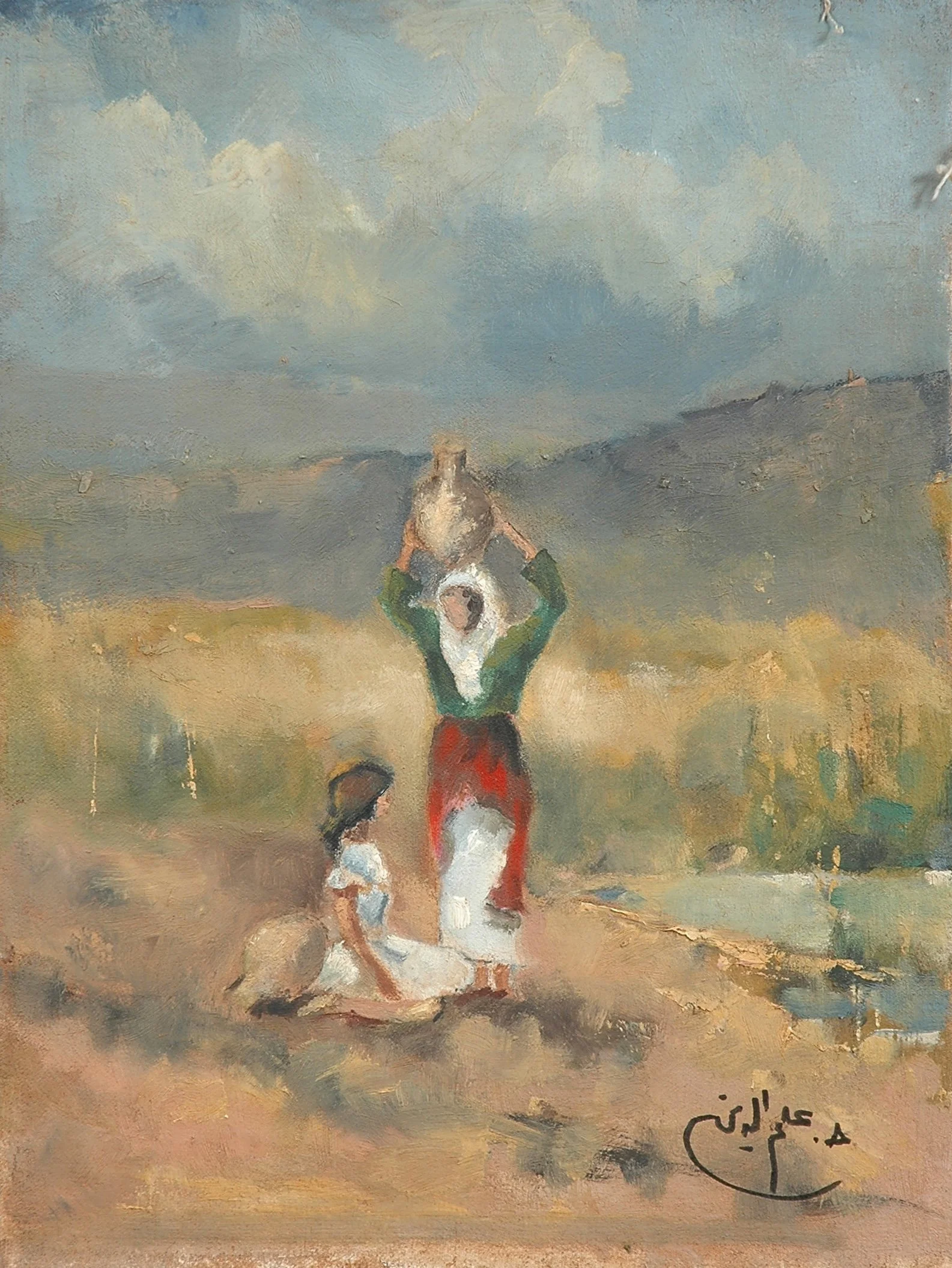 2006 - Oil on canvas - 30x40 cm - Painted with left hand