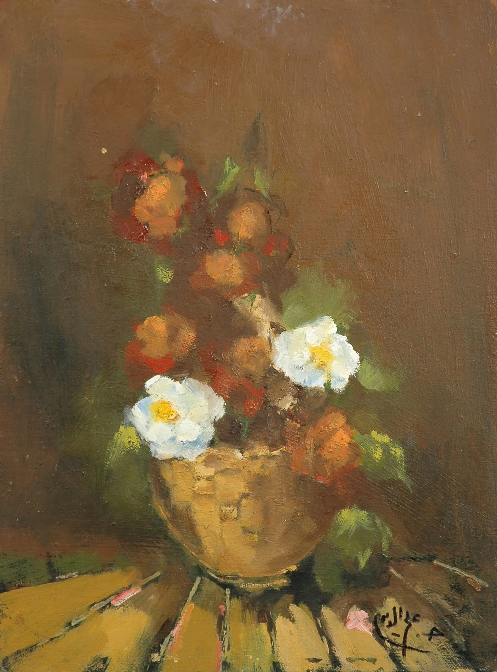 2004 - Oil on canvas - 33x44 cm - Painted with left hand