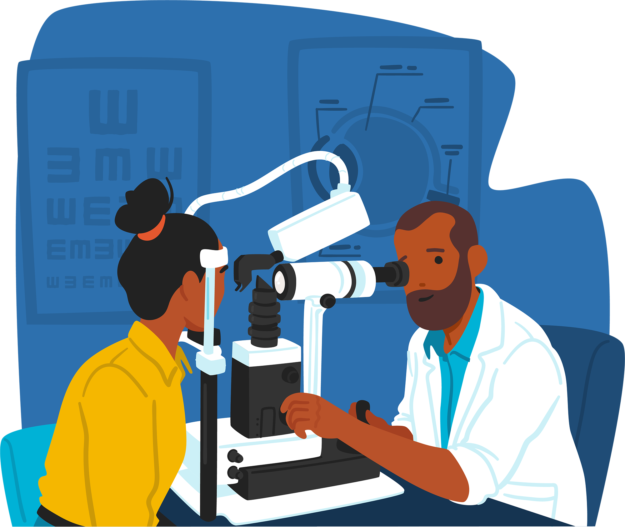Medical researchers in a laboratory, representing prescription drug development.