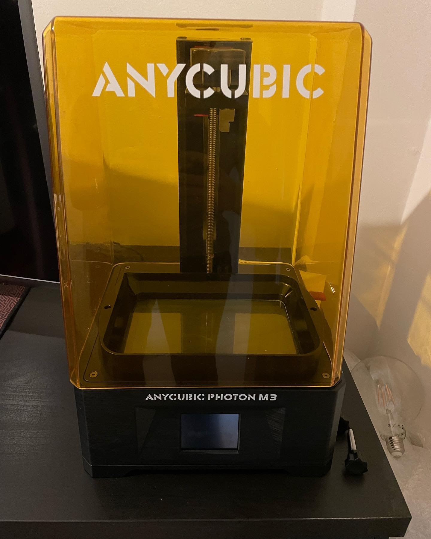 A new toy and adventure has arrived! Time to get calibrating! #3dprinting #resin #anycubic #anycubicphoton