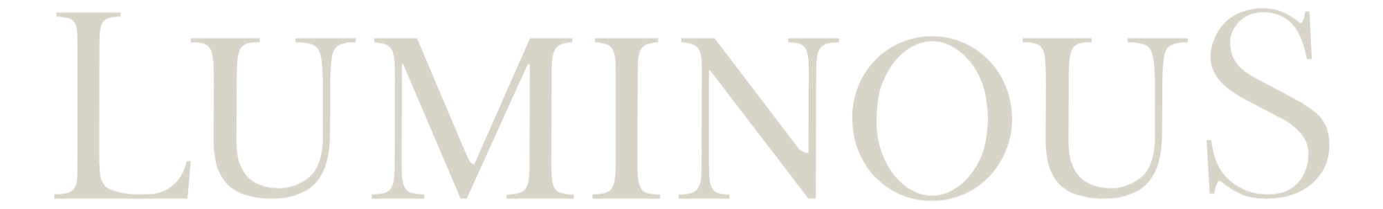 The word Lomino's written in large, gray, serif font on a black background.