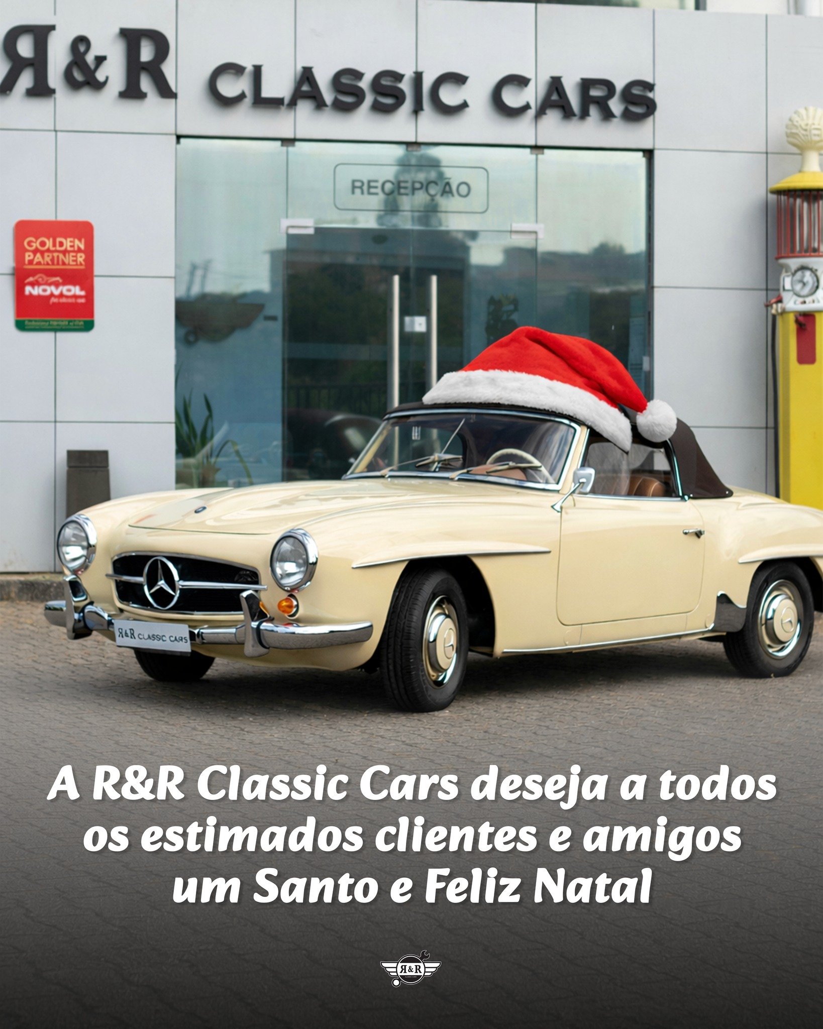 🇵🇹 Feliz Natal! A R&amp;R Classic Cars deseja a todos umas Boas Festas, repletas de sa&uacute;de e alegria.

🇪🇳 Merry Christmas! R&amp;R Classic Cars wishes everyone a Happy Holidays, full of health and joy.

.

#rrclassiccars #rrclassiccarspt #c