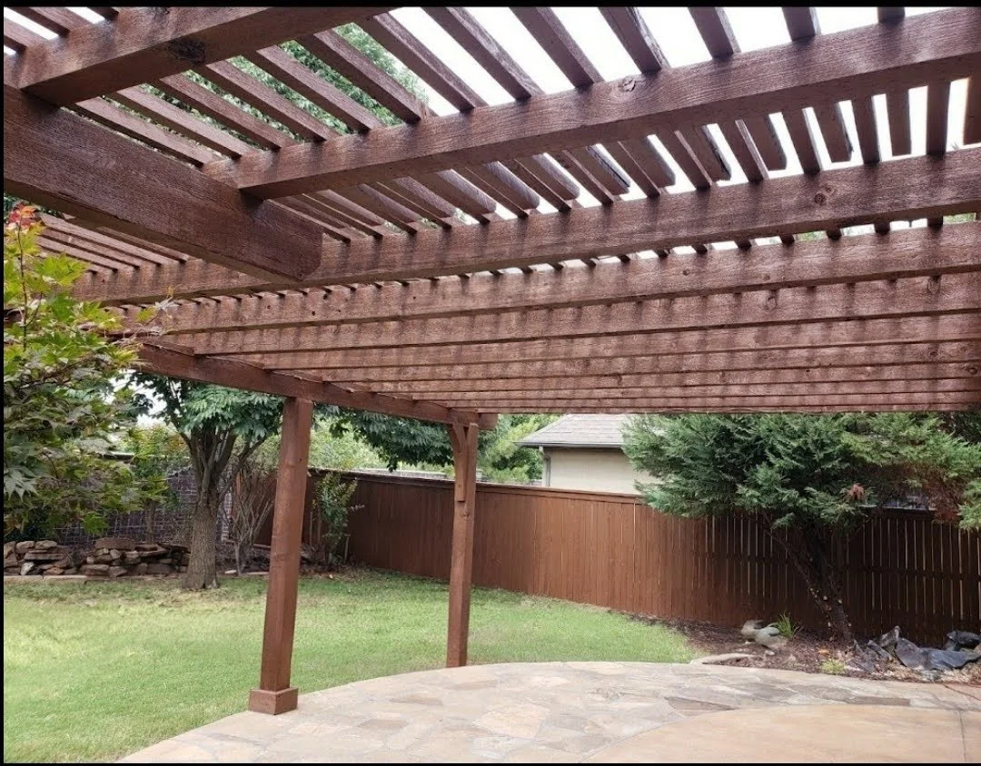 Pergola Staining Tulsa, Pergola Painters near me, Pergola Painting Broken Arrow