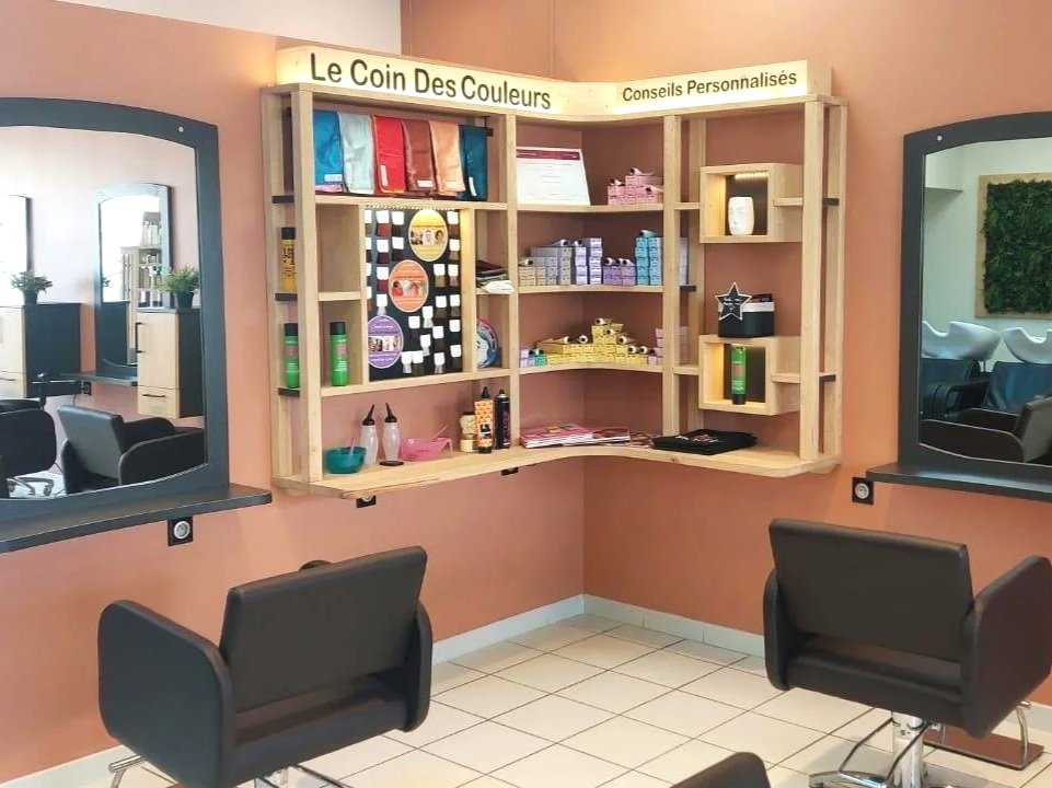 Aménagement meuble pour coloriste