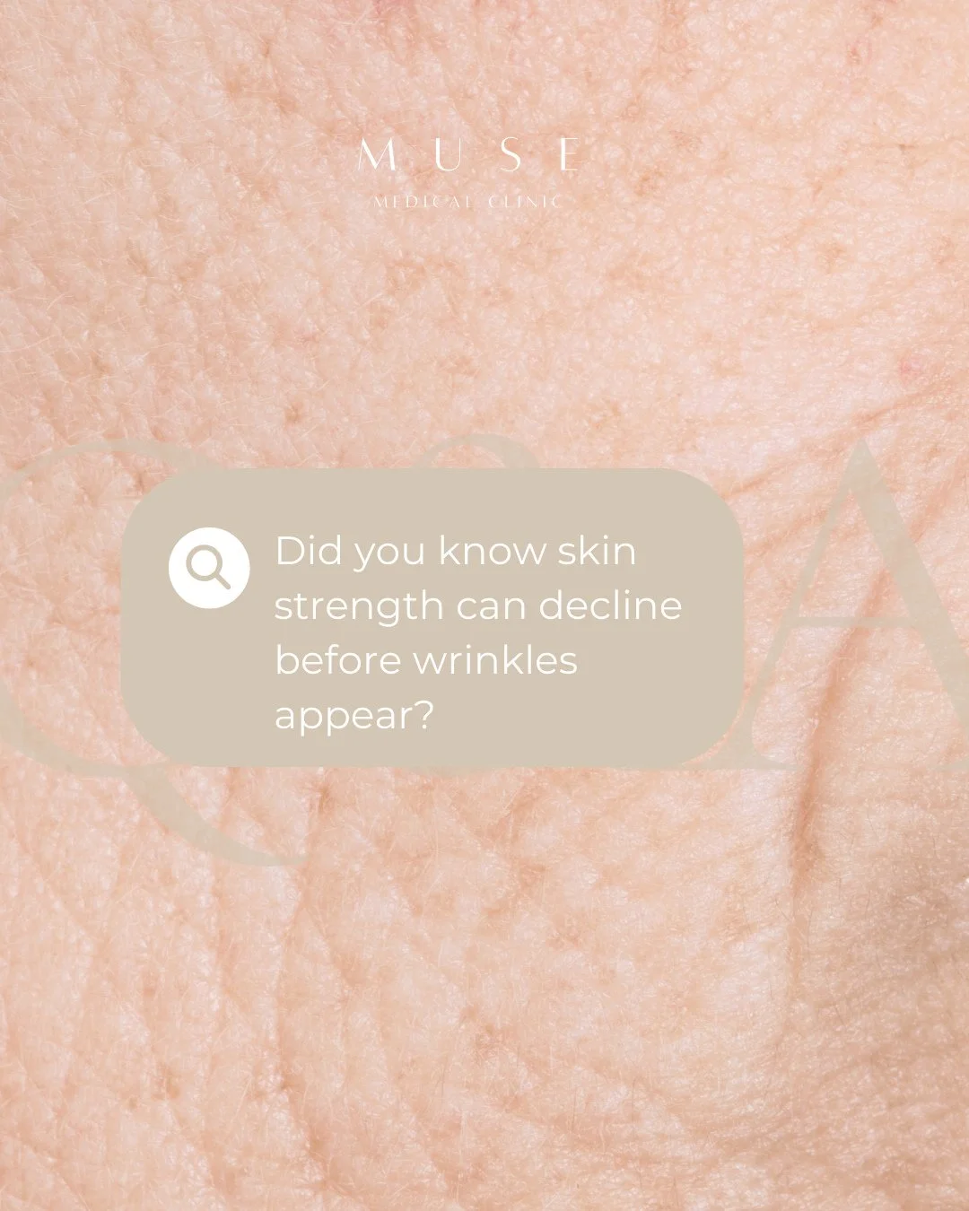 Some skin changes aren&rsquo;t about wrinkles.⁠
⁠
They&rsquo;re about loss of strength in the skin itself.⁠
⁠
As collagen production slows, skin can begin to feel thinner, softer, and less resilient.⁠
⁠
JUL&Auml;INE works differently from traditional