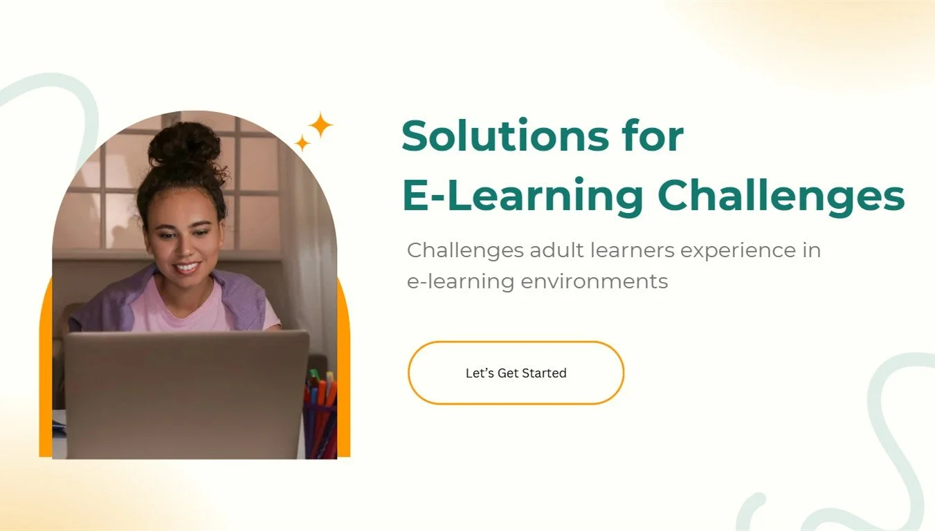 Link to Solutions for E-Learning Challenges Mockup