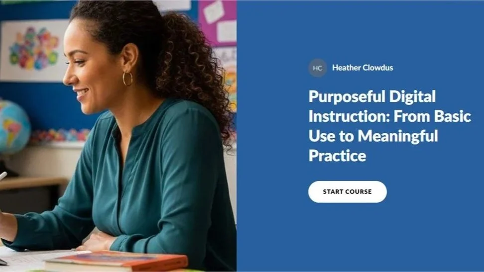 Link to Purposeful Digital Instruction Course