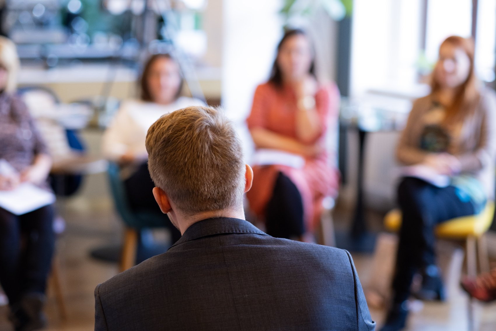 Event photography by Nikol Pecka photography at a financial business event in Czech Republic.