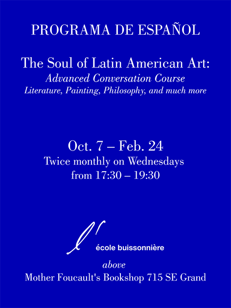 Programa de Español: The Soul of Latin American Art                           Advanced Conversation Course