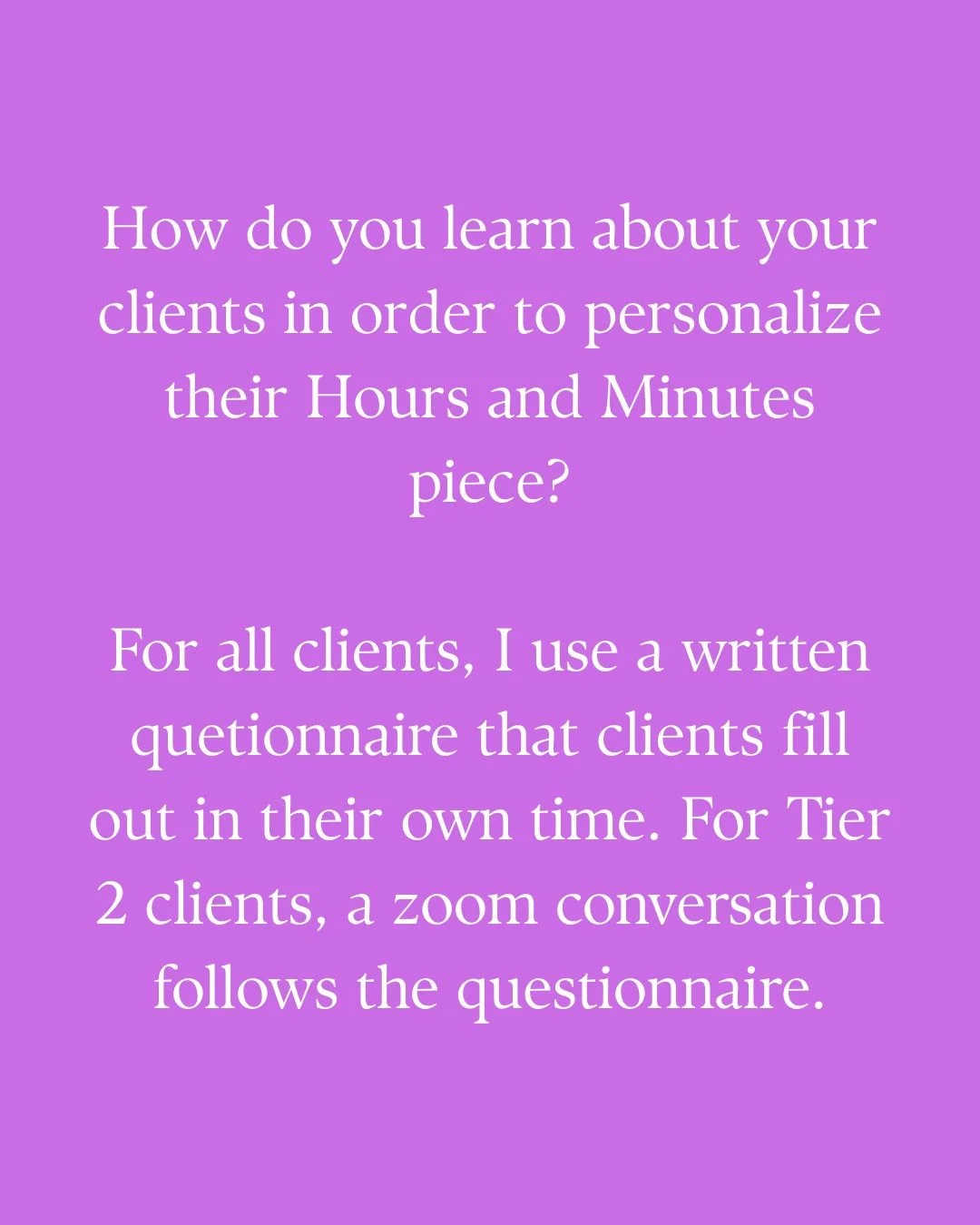 There are no stupid questions! 

Swipe to learn more about the Hours and Minutes process. 

I'd love the opportunity to be a part of your special day ❤️!