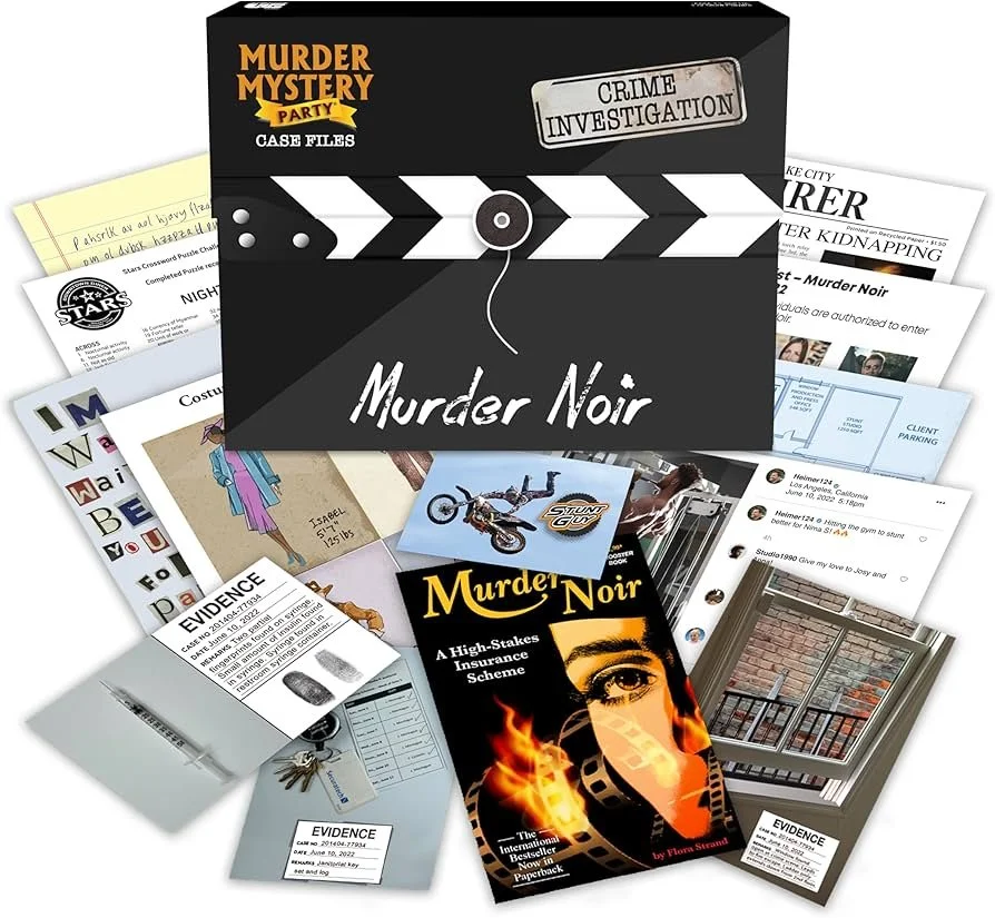 Murder Mystery Party Game "Murder Noir"