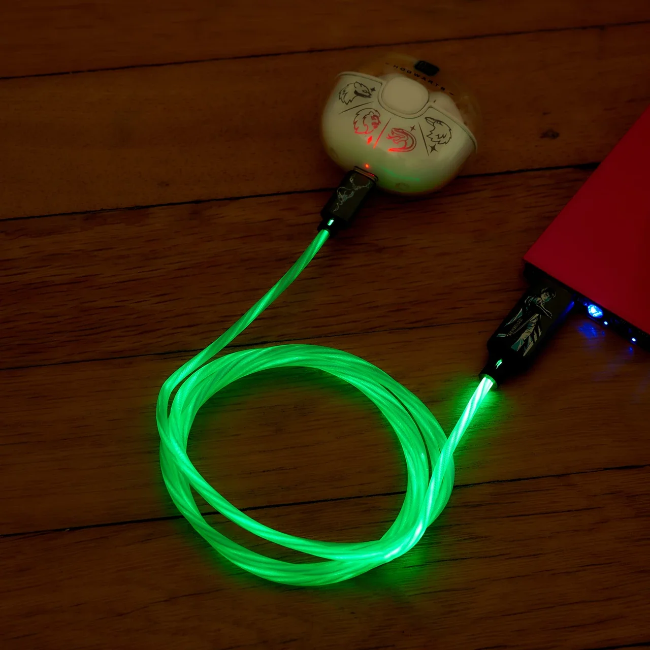 Harry Potter Patronus - Light-Up Phone Charging Cable