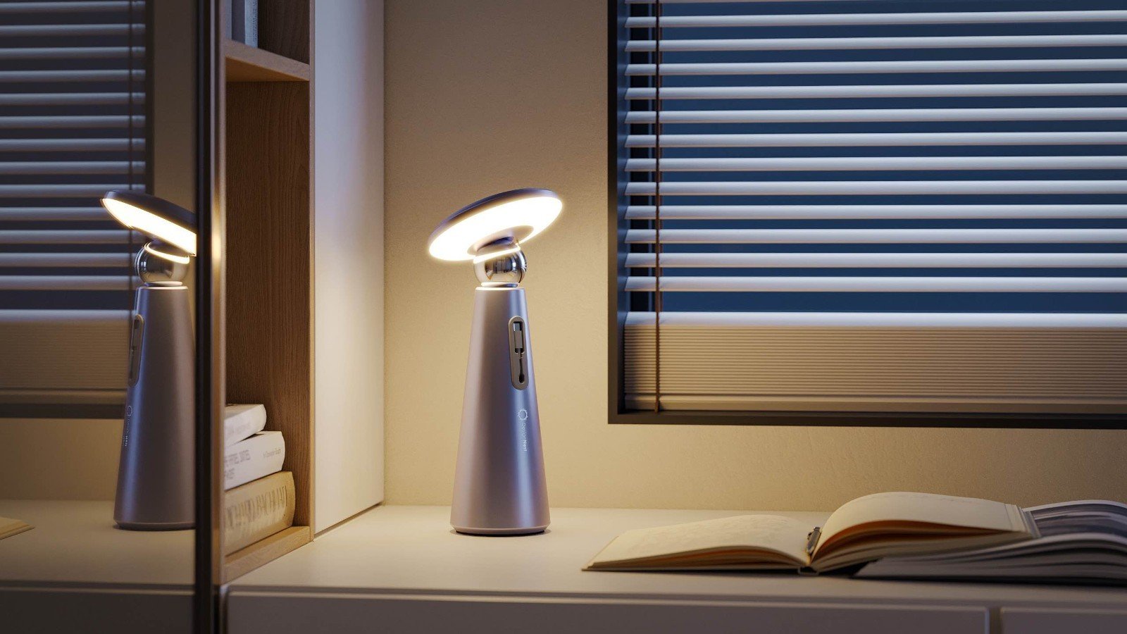 Modular Magnetic 360 UFO Desk Light - Multi-Modal Atmosphere Lighting