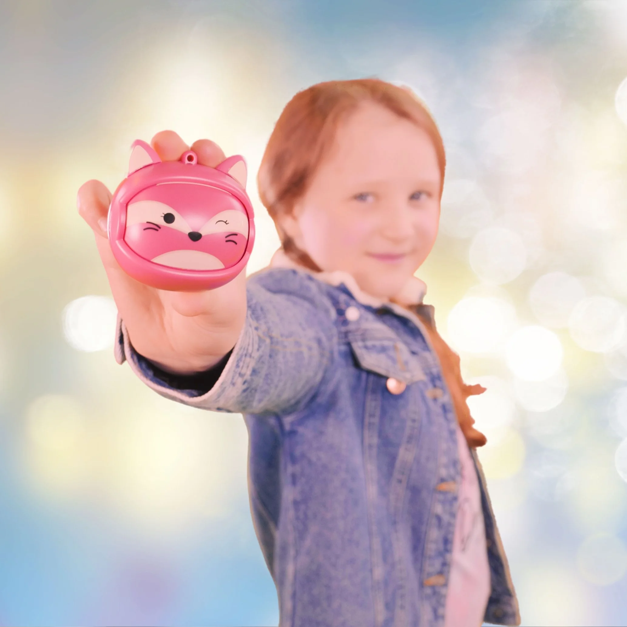 Squishmallows TWS Earbuds & Face Changing Charging Case - Fifi the Fox