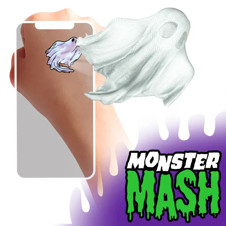 Monster Mash Holographic Tattoos