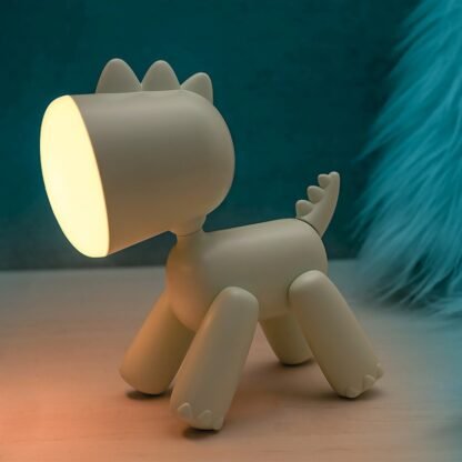 Soft Silicone Night Light- Green Dinosaur