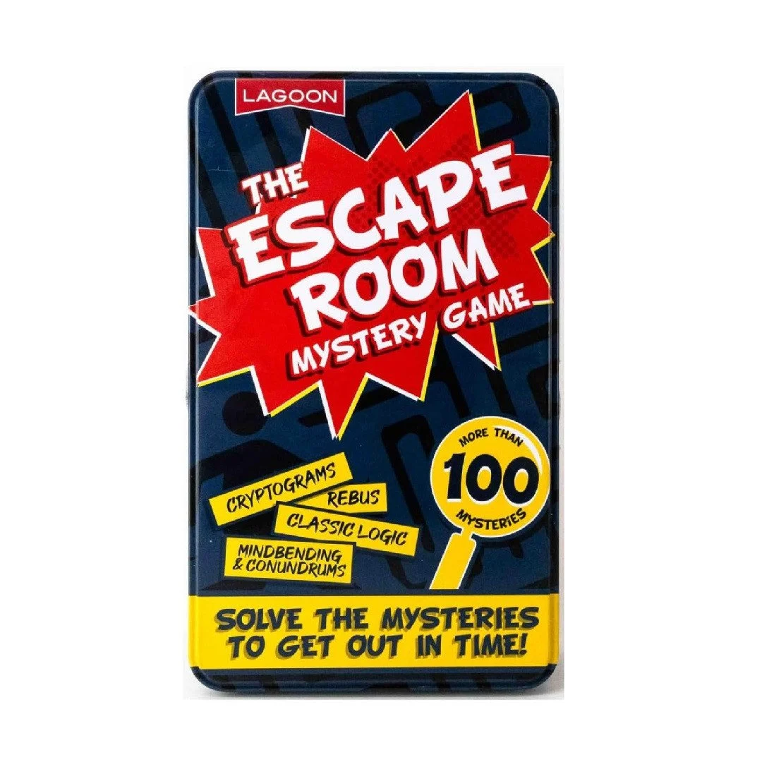 Murder Mystery In A Tin - Party Game "The Escape Room"