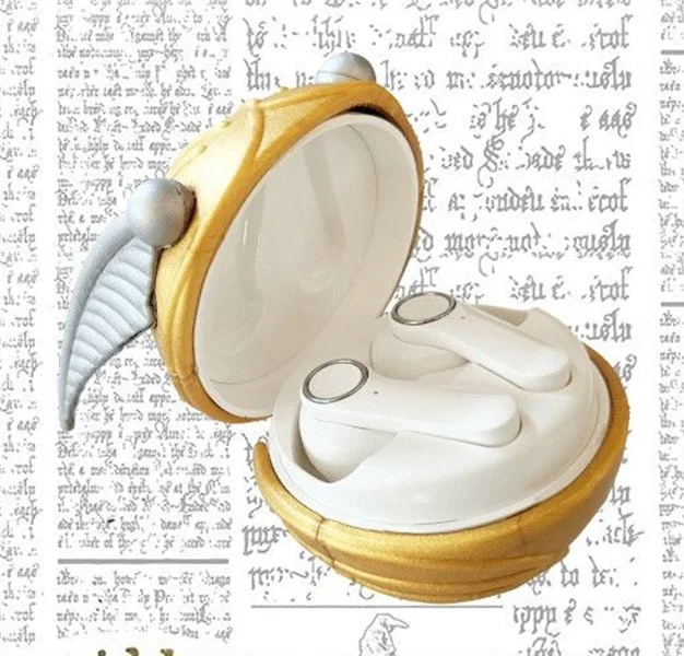 Harry Potter Snitch - TWS Earphones with Charging Case