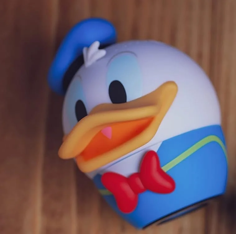 2 inch Mini Portable Bluetooth Speaker - Disney Mickey & Friends - Donald Duck
