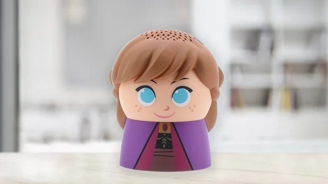 2 inch Mini Portable Bluetooth Speaker - Disney Frozen Anna