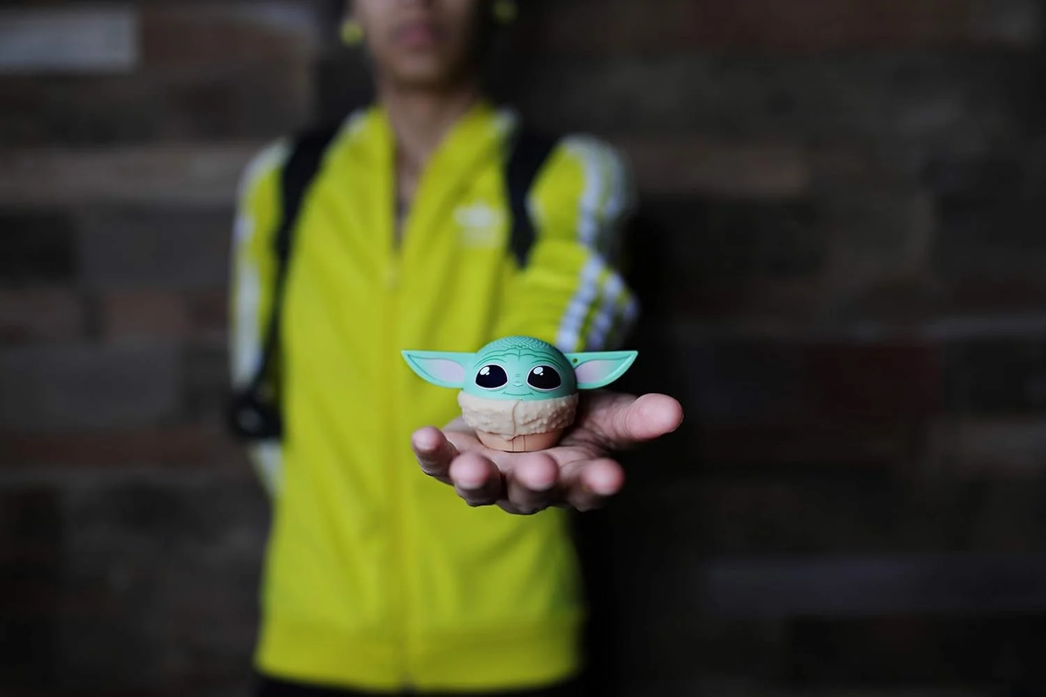 2 inch Mini Portable Bluetooth Speaker - Disney Star Wars - Grogu Awake - Mandalorian