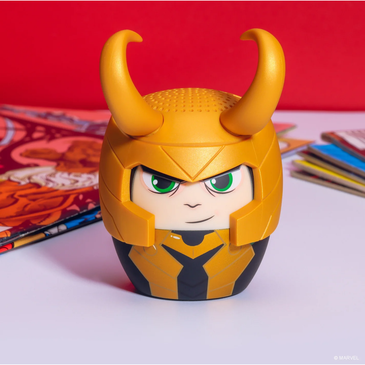 2 inch Mini Portable Bluetooth Speaker - MCU Marvel Avengers - Loki
