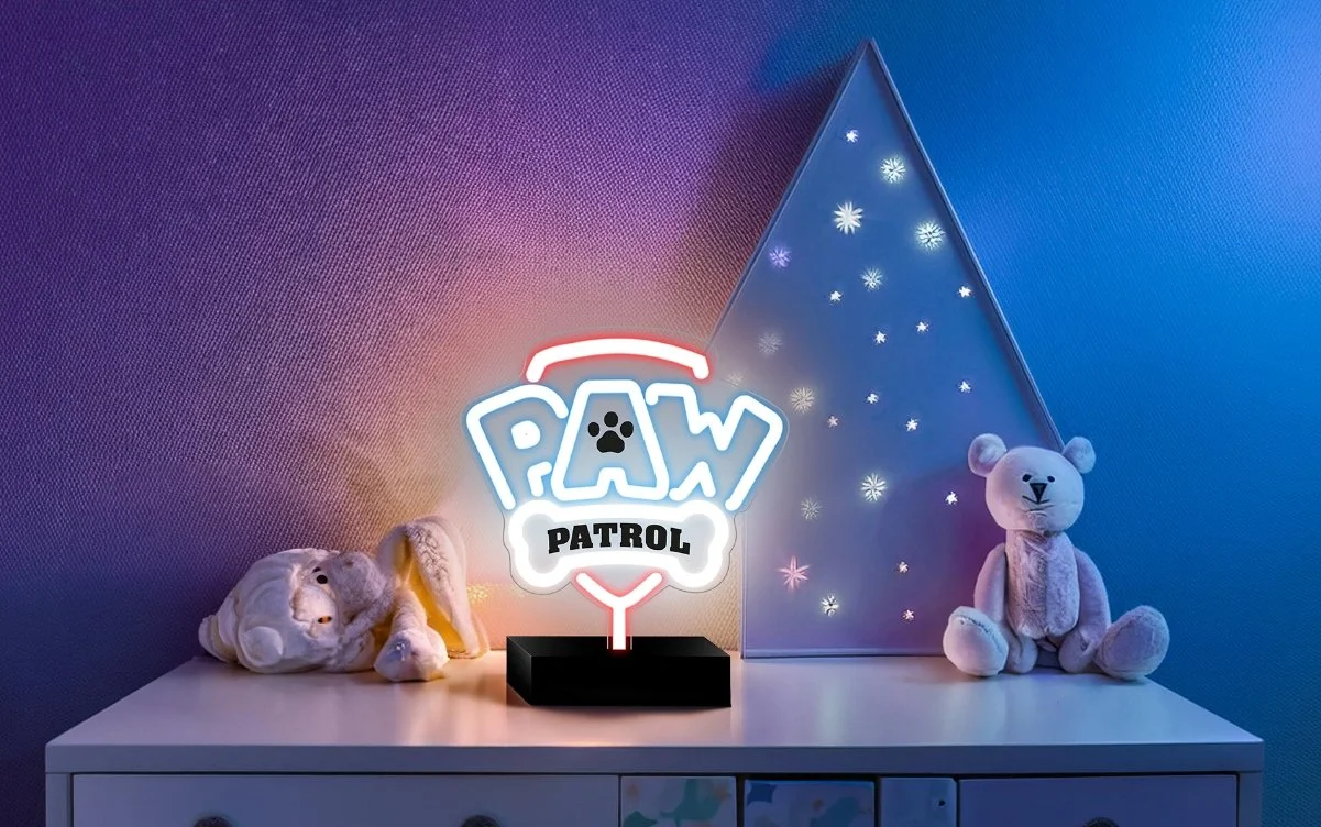 Paw Patrol - Neon Desk Light