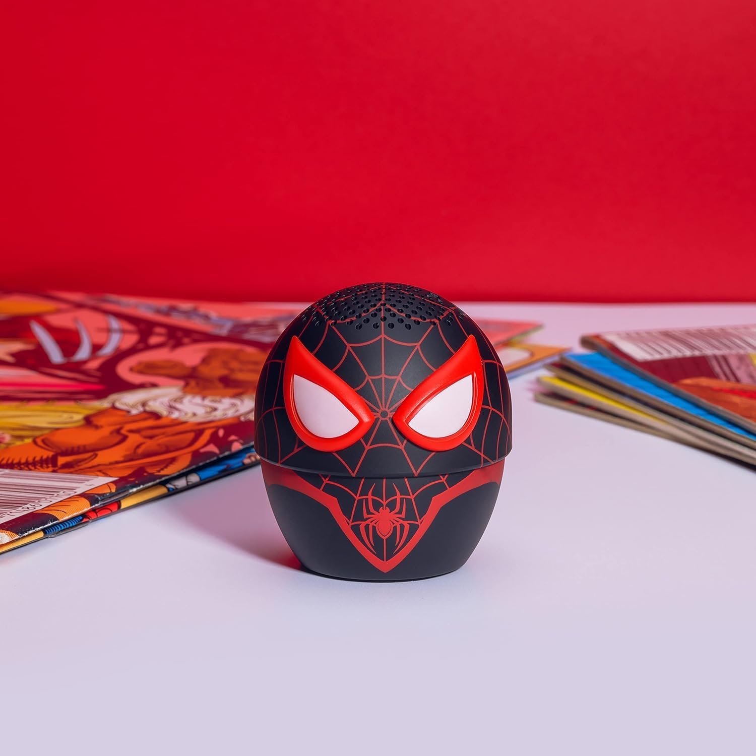 2 inch Mini Portable Bluetooth Speaker - MCU Marvel Into the Spider-Verse - Miles Morales