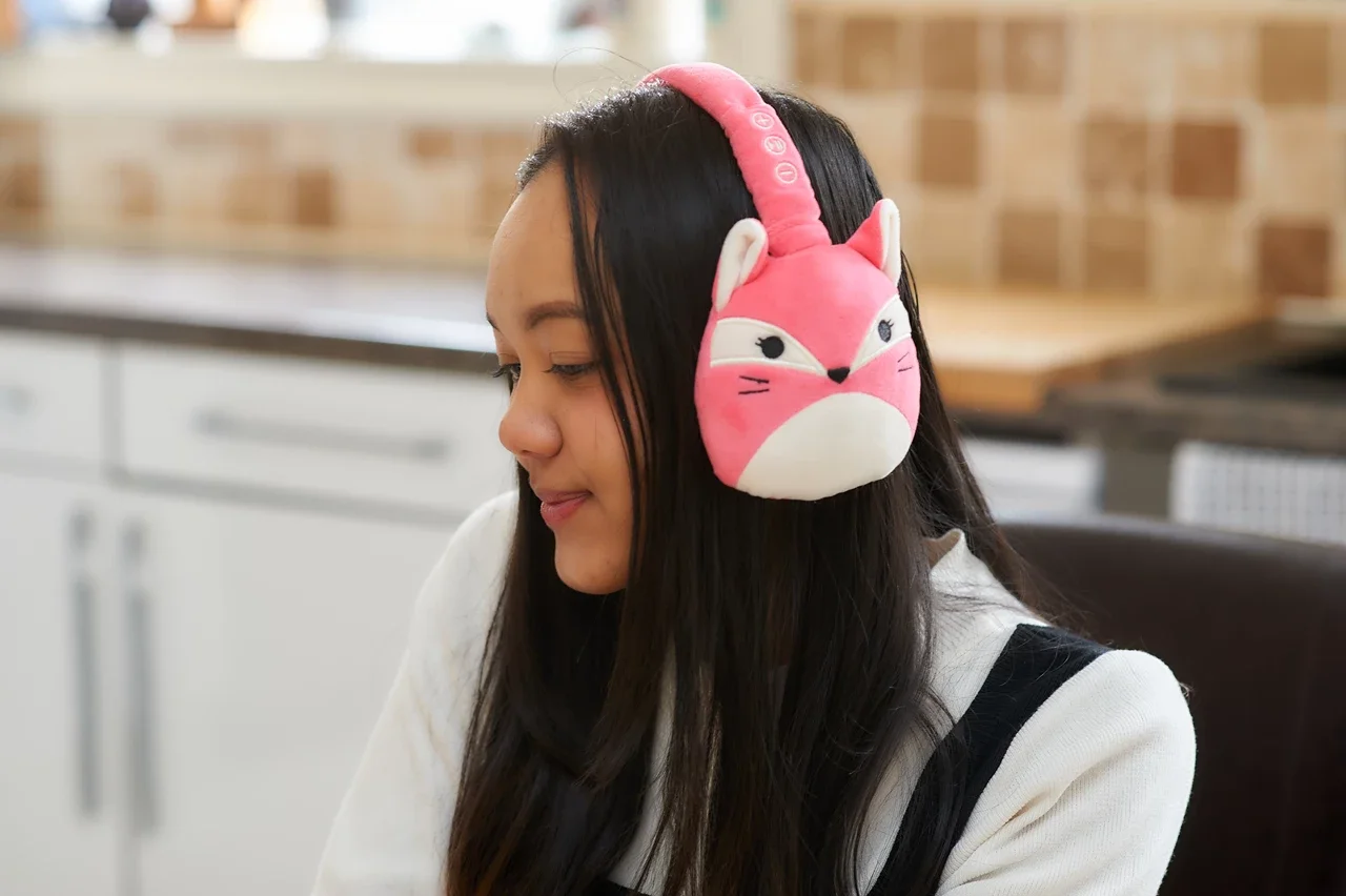 Squishmallows Fifi the Fox Plush Headphones