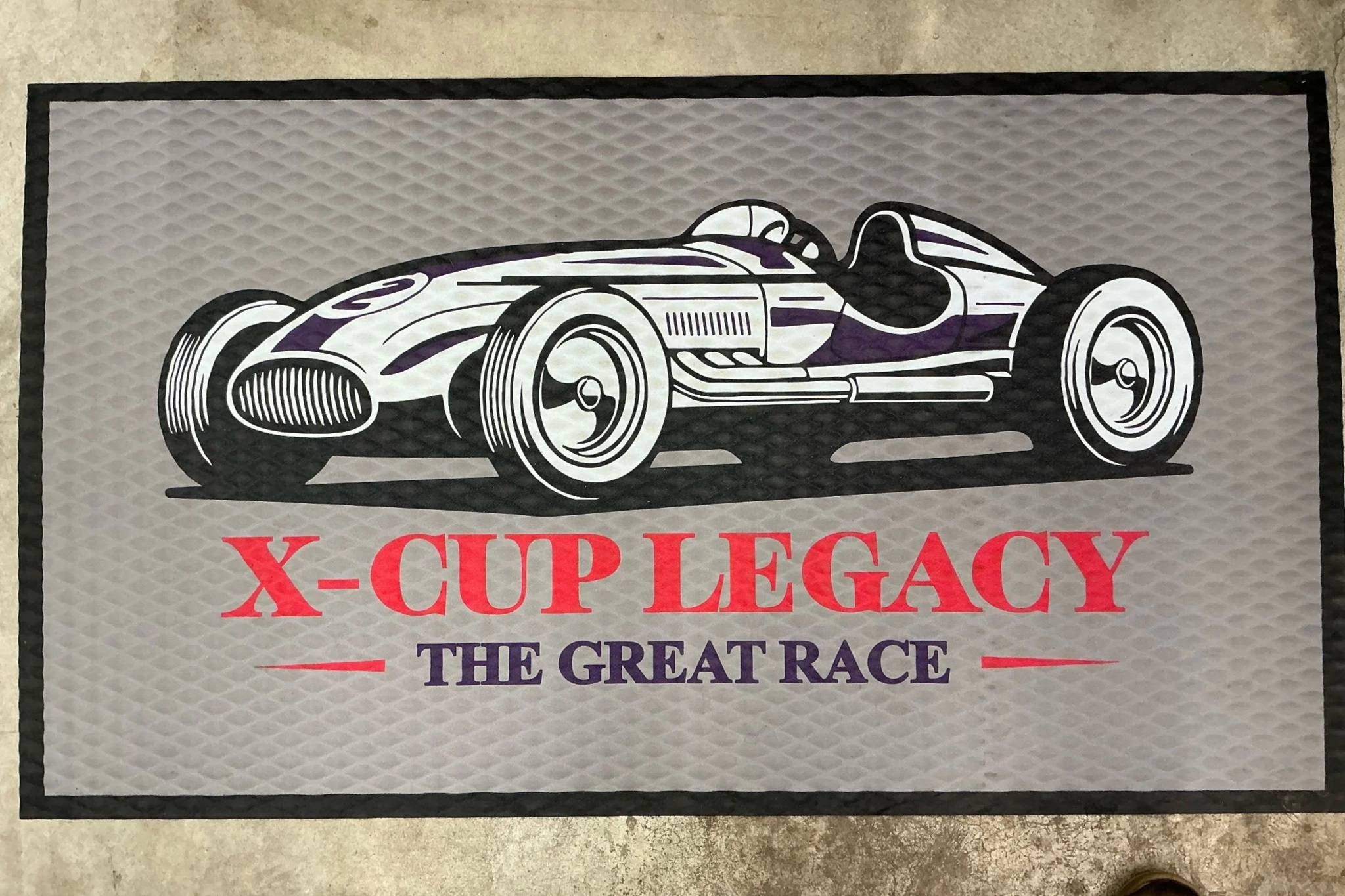 X-Cup Vinyl Garage Mat
