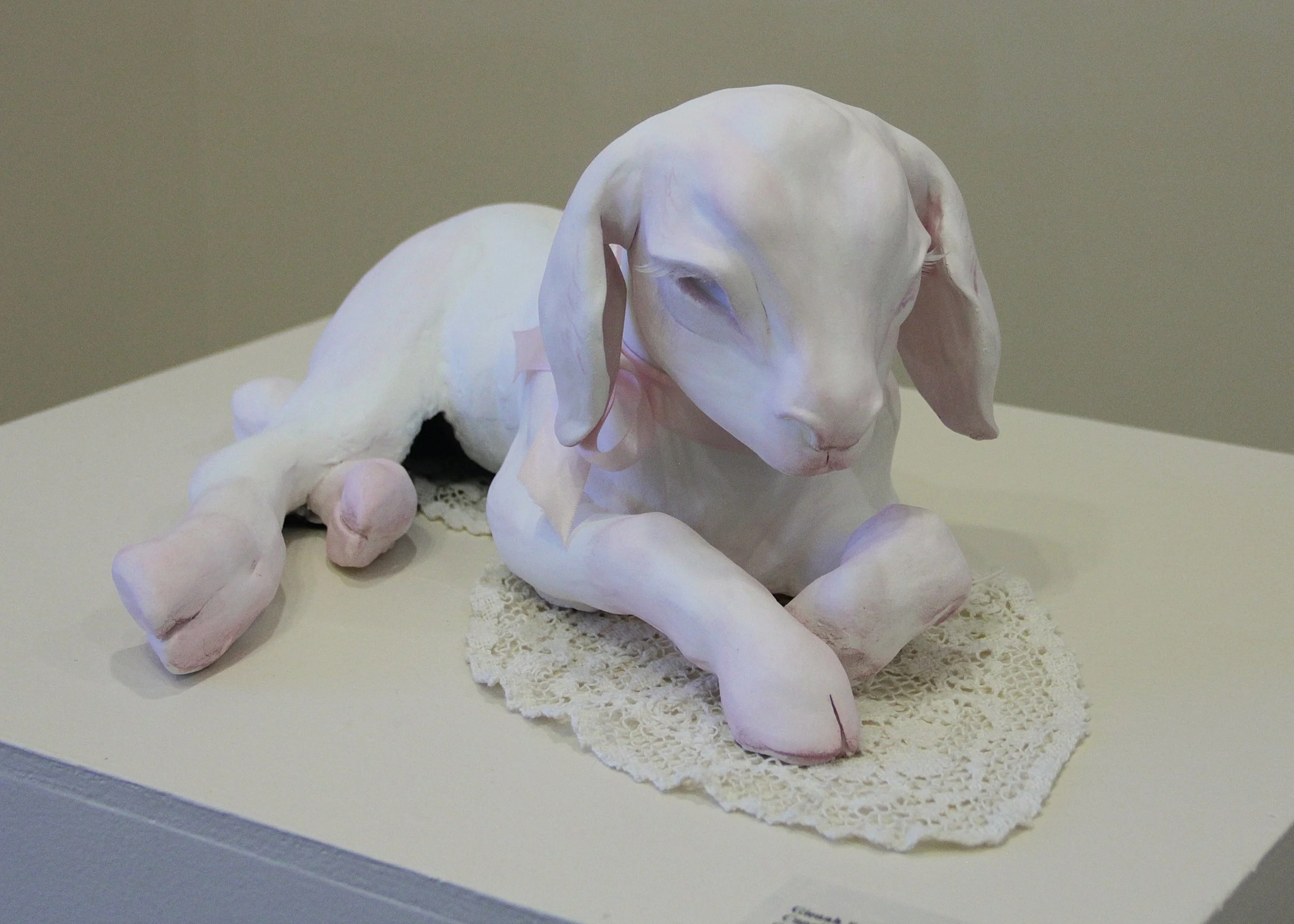 Caprine Lullaby Original Sculpture