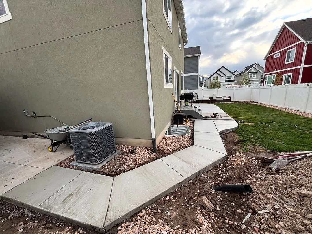 Concrete Sidewalk Installation for Salt Lake City, Utah Properties by M&M Concrete Construction