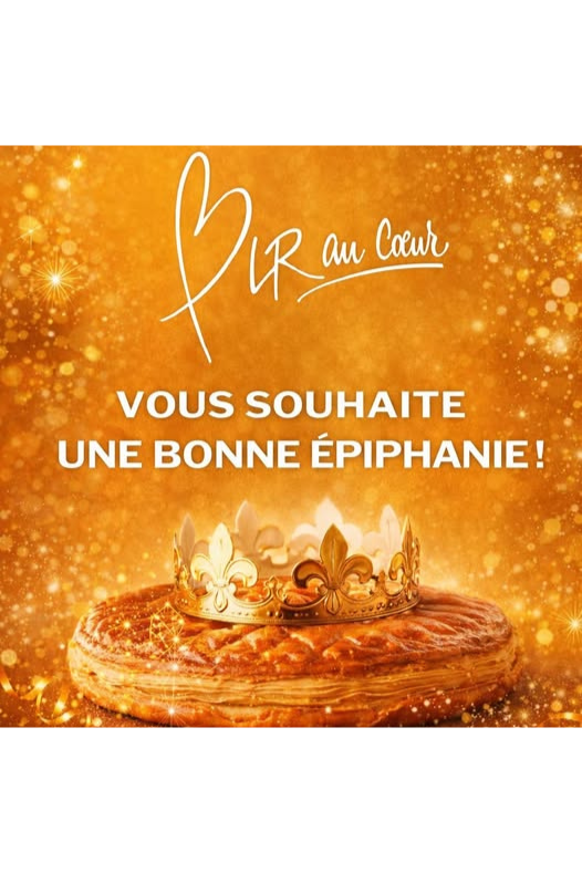 Une galette partagée avec toute l'équipe