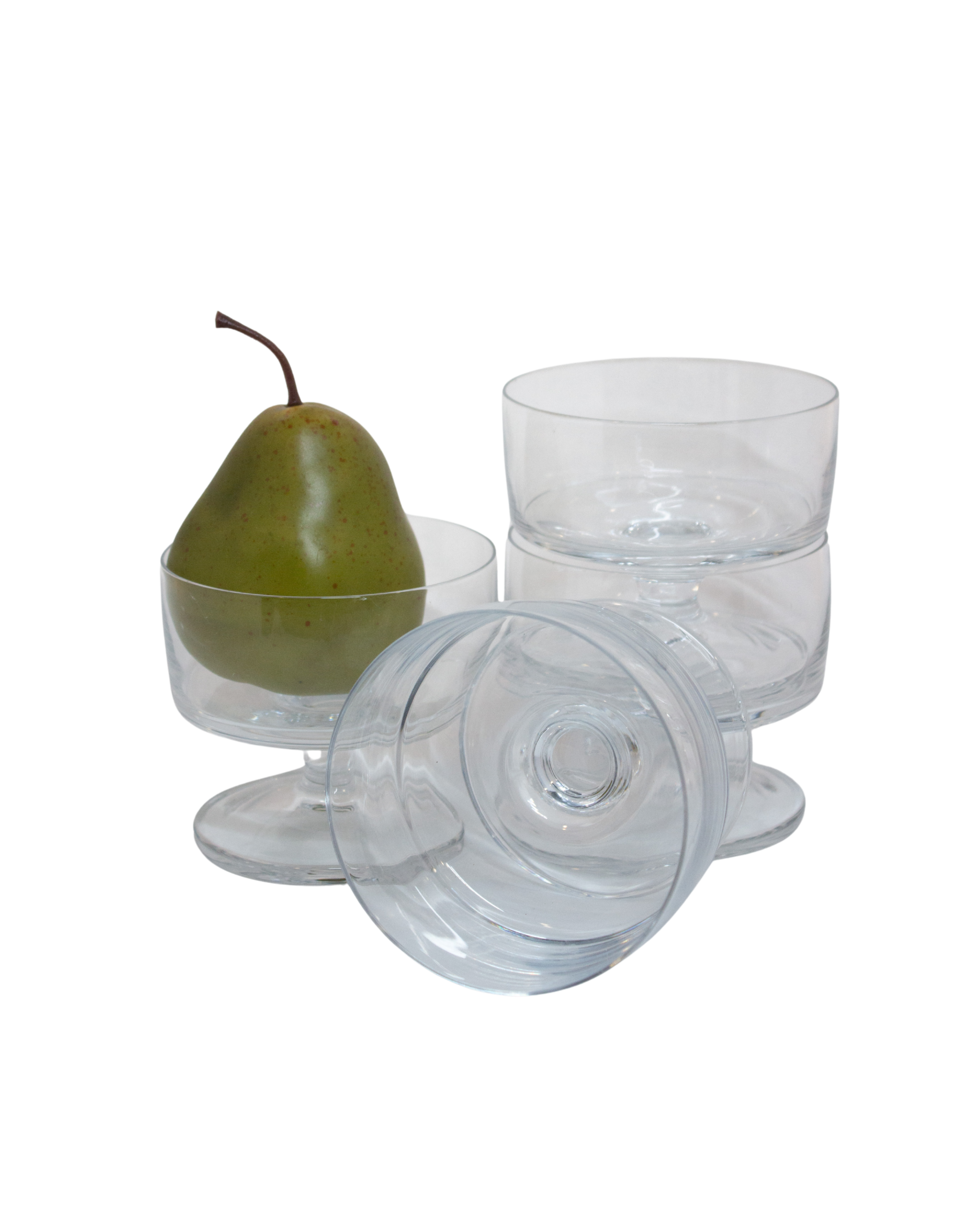 set of 4 dessert cups