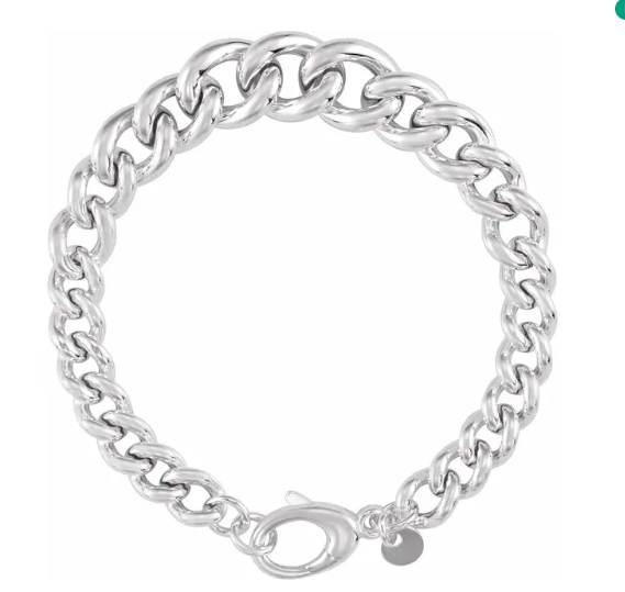 Grad Curb Chain Bracelet 925